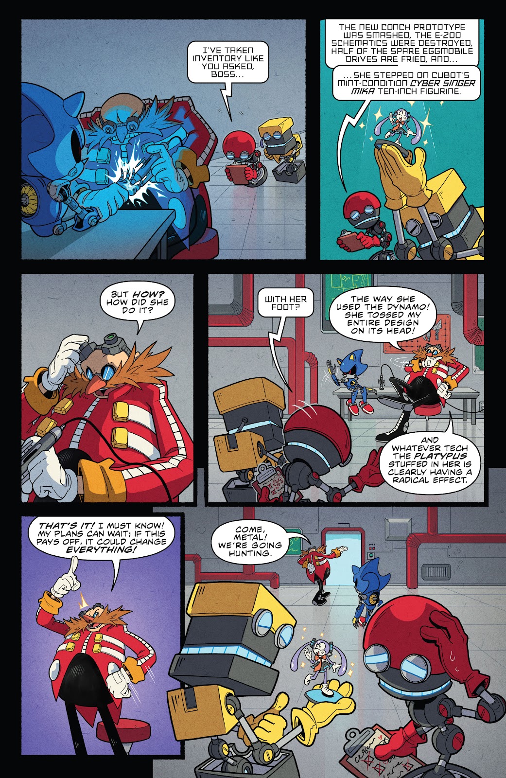 Sonic the Hedgehog (2018) issue 54 - Page 21