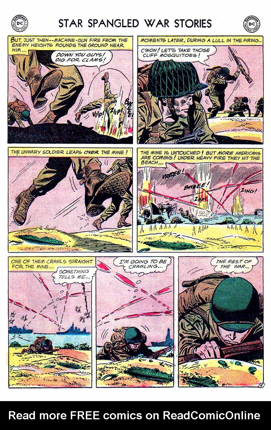 Read online Star Spangled War Stories (1952) comic -  Issue #56 - 14