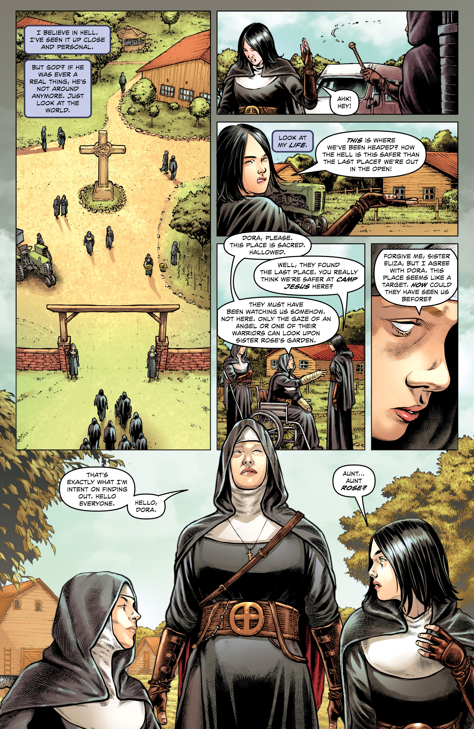 Read online Warrior Nun: Dora comic -  Issue # _TPB Collection - 42