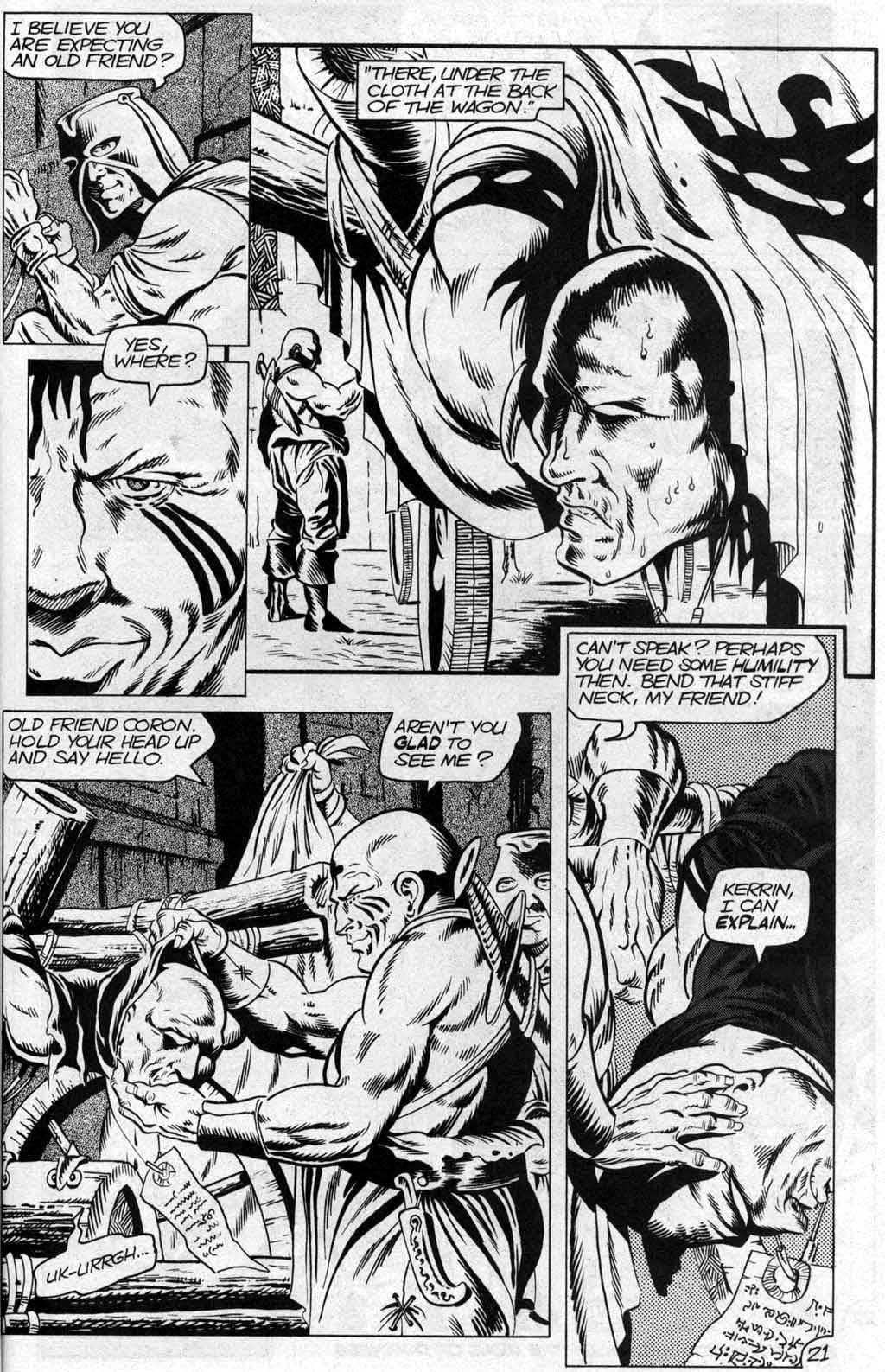 Read online Adventurers (1988) comic -  Issue #7 - 22