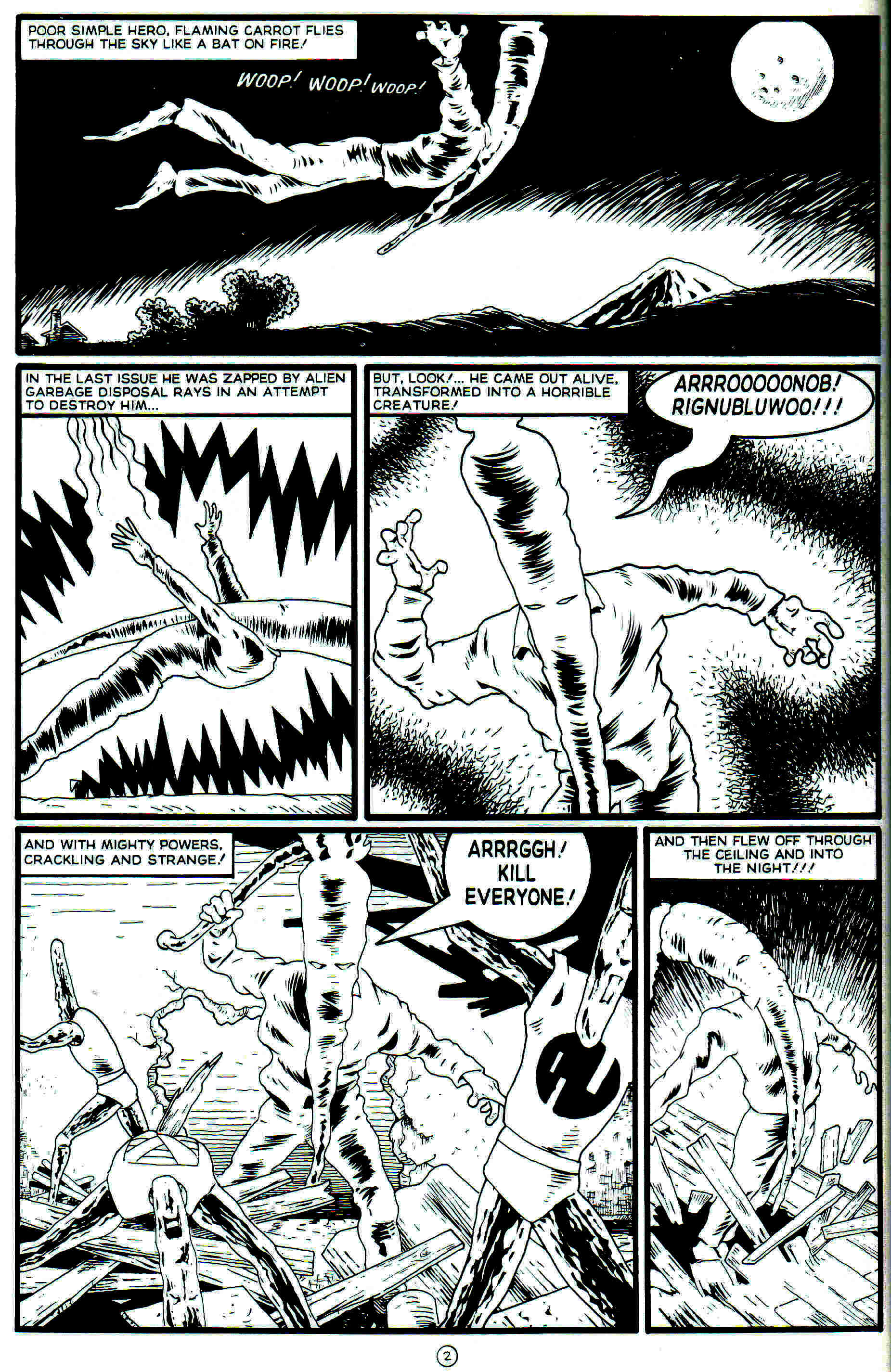 Read online Flaming Carrot Comics (1988) comic -  Issue #24 - 22