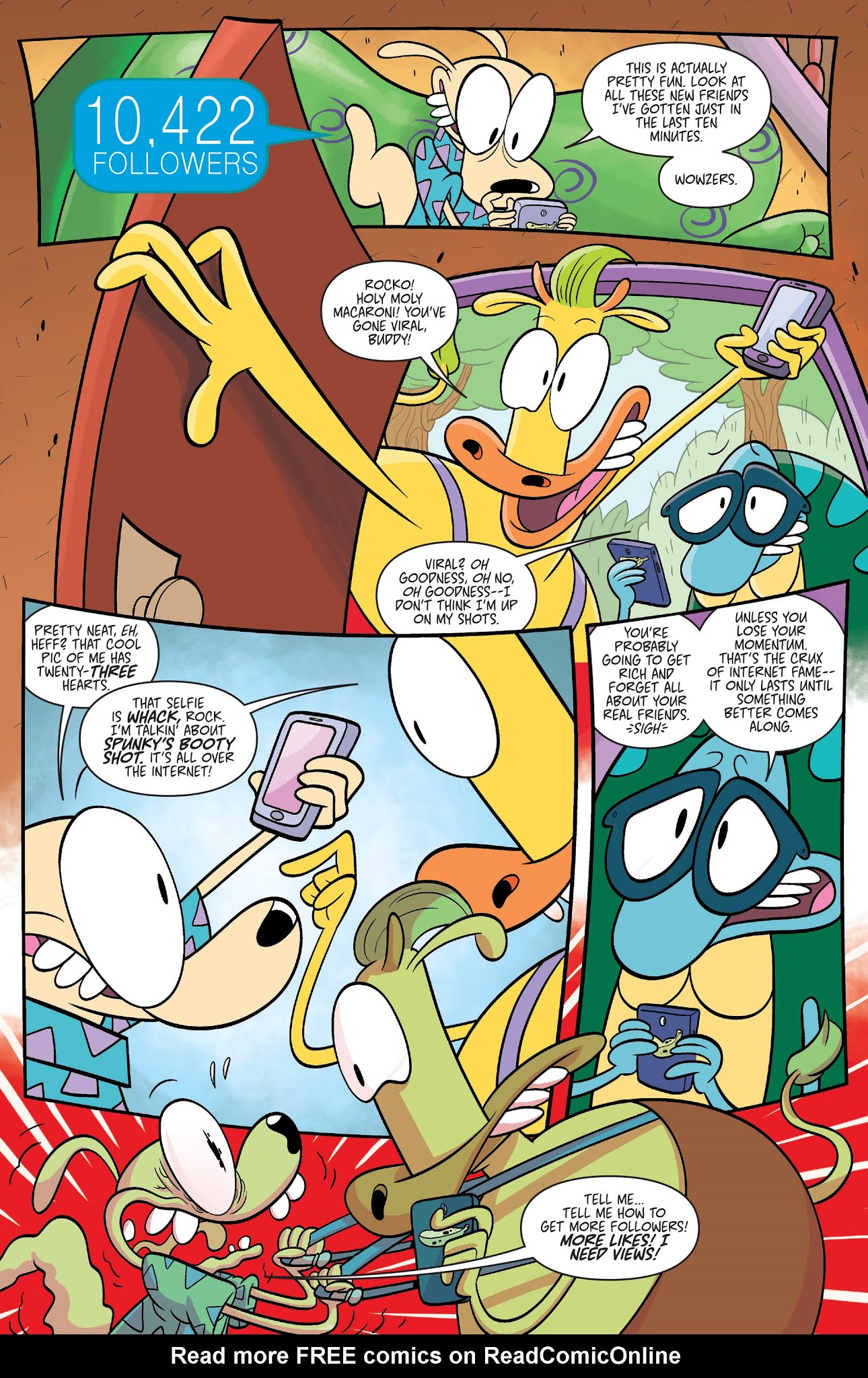 Read online Rocko's Modern Life (2017) comic -  Issue #5 - 8