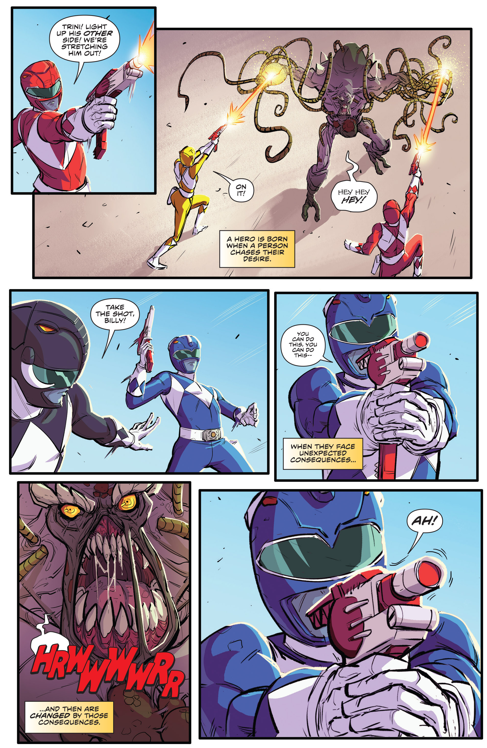 Read online Mighty Morphin Power Rangers comic -  Issue #10 - 5