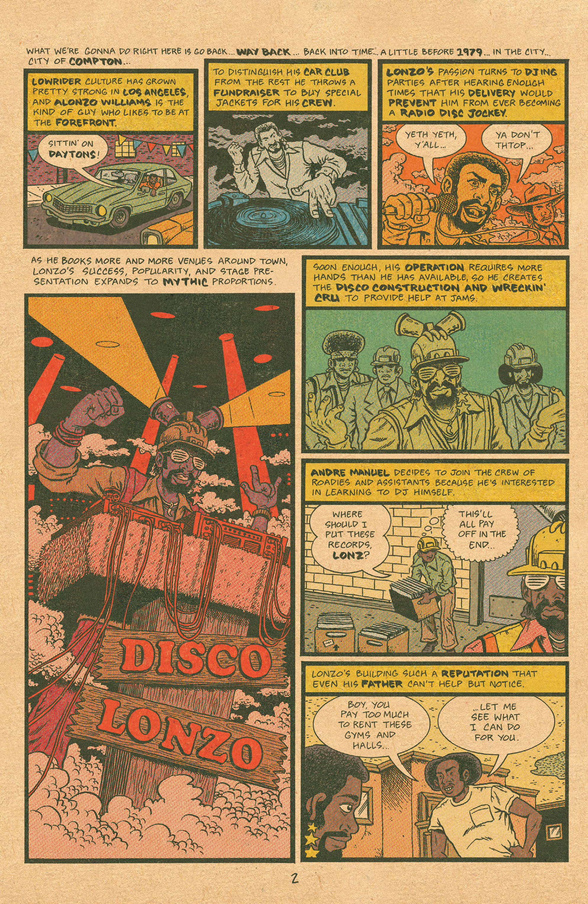 Read online Hip Hop Family Tree (2015) comic -  Issue #7 - 3