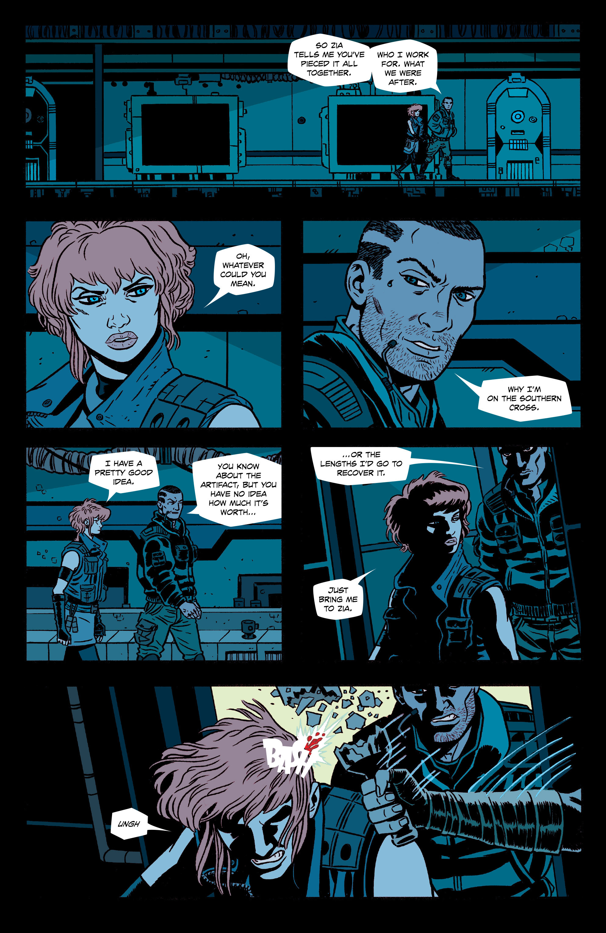 Read online Southern Cross comic -  Issue #6 - 7