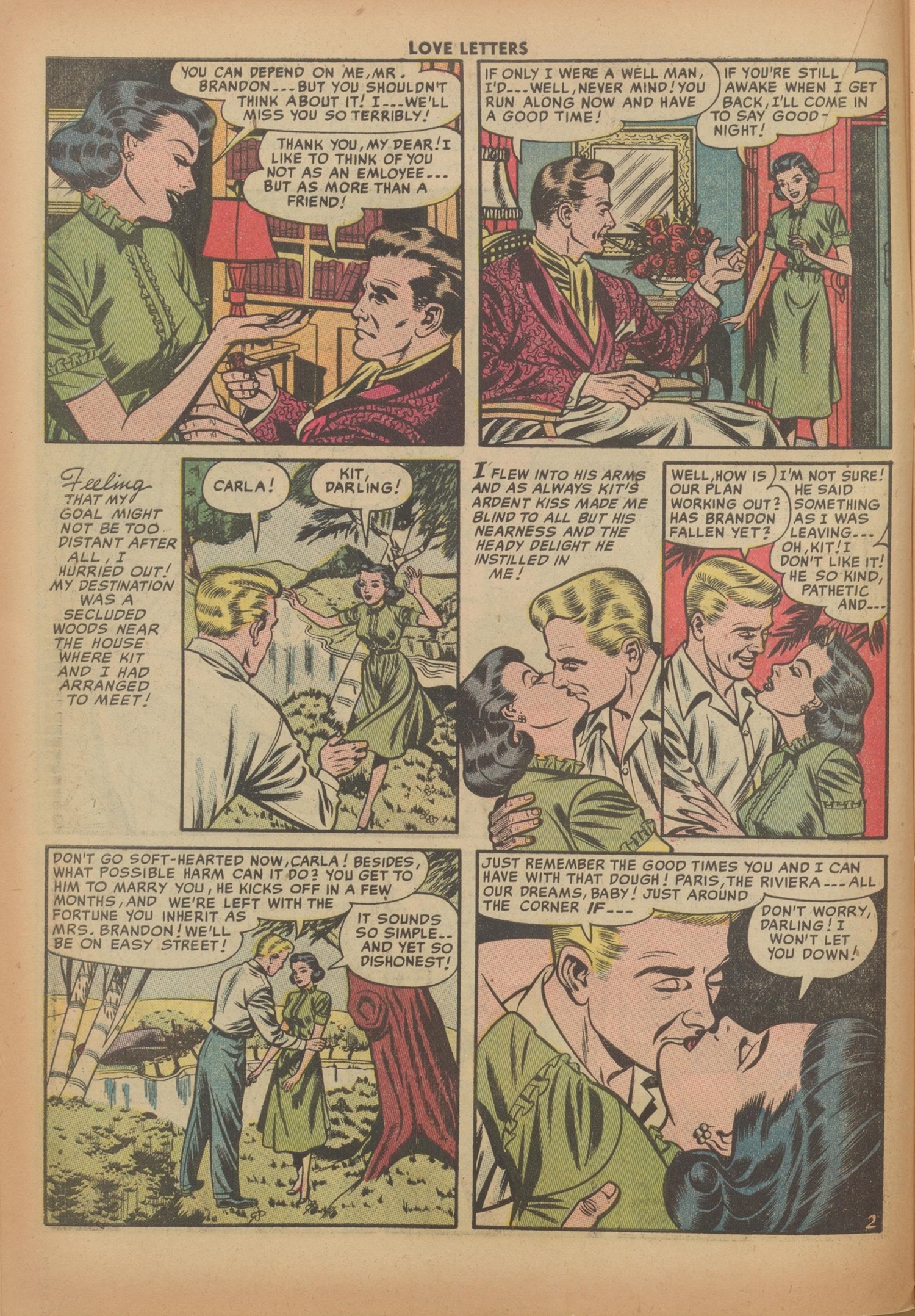 Read online Love Letters comic -  Issue #10 - 20