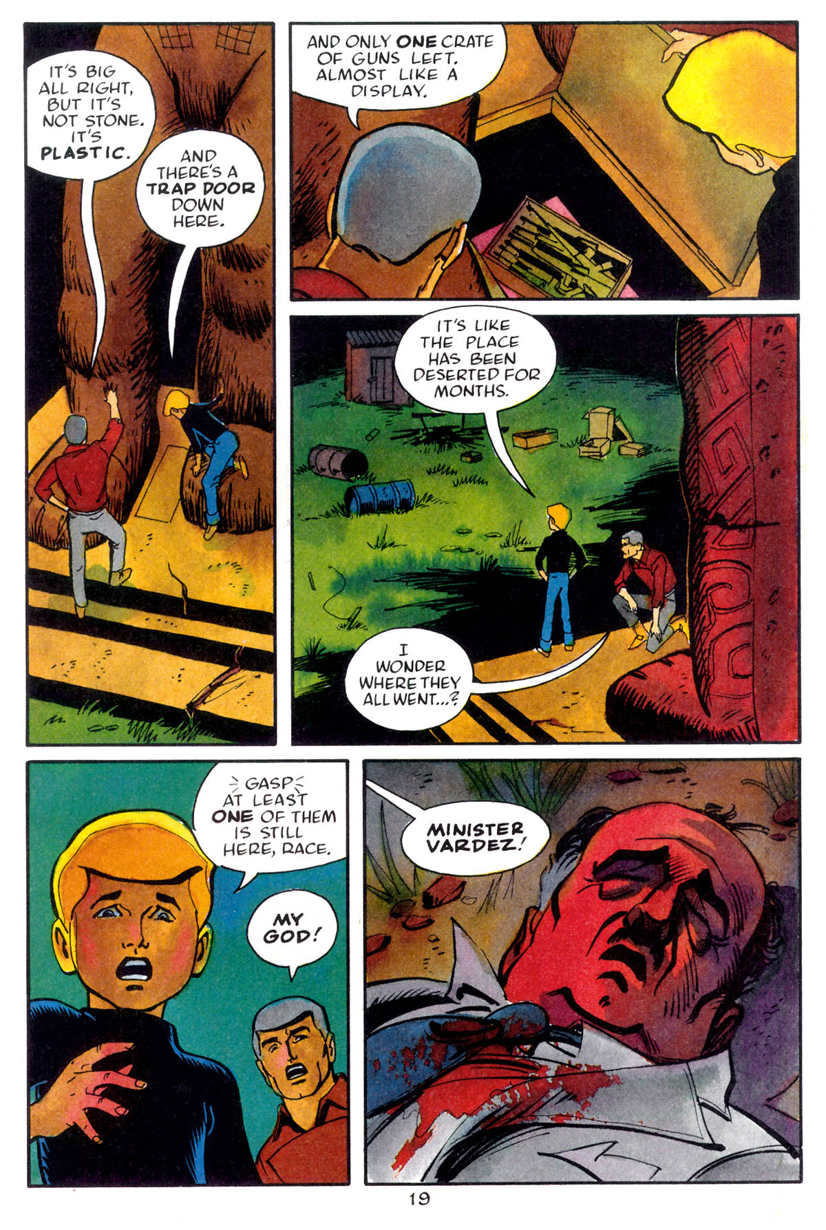 Read online Jonny Quest comic -  Issue #3 - 21