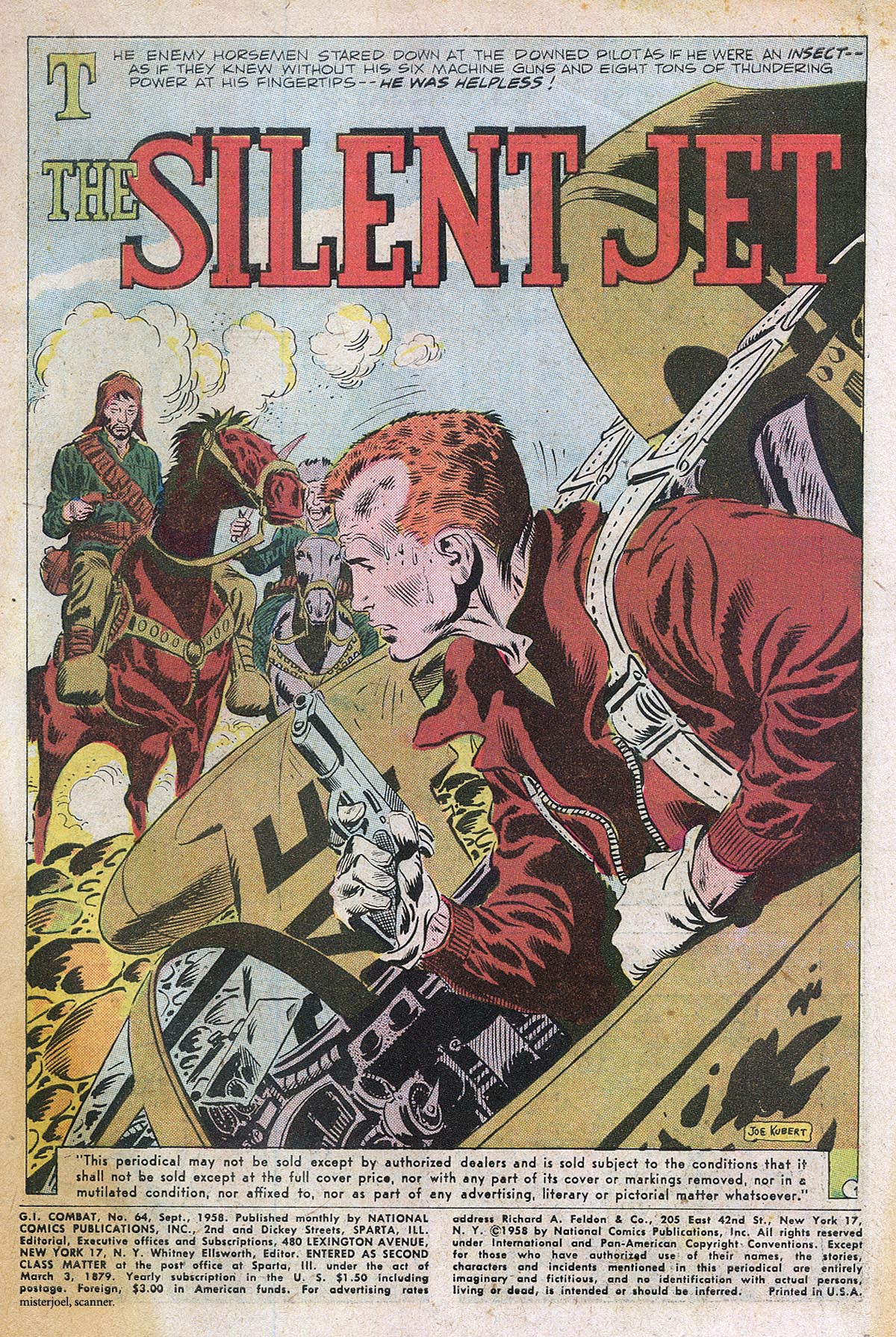 Read online G.I. Combat (1952) comic -  Issue #64 - 3