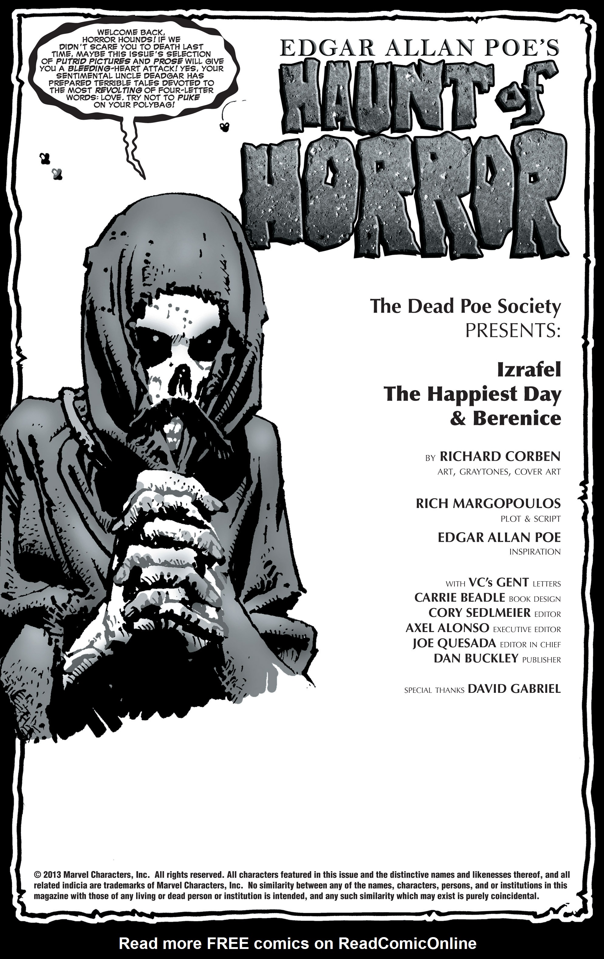 Read online Haunt of Horror: Edgar Allan Poe comic -  Issue #3 - 2