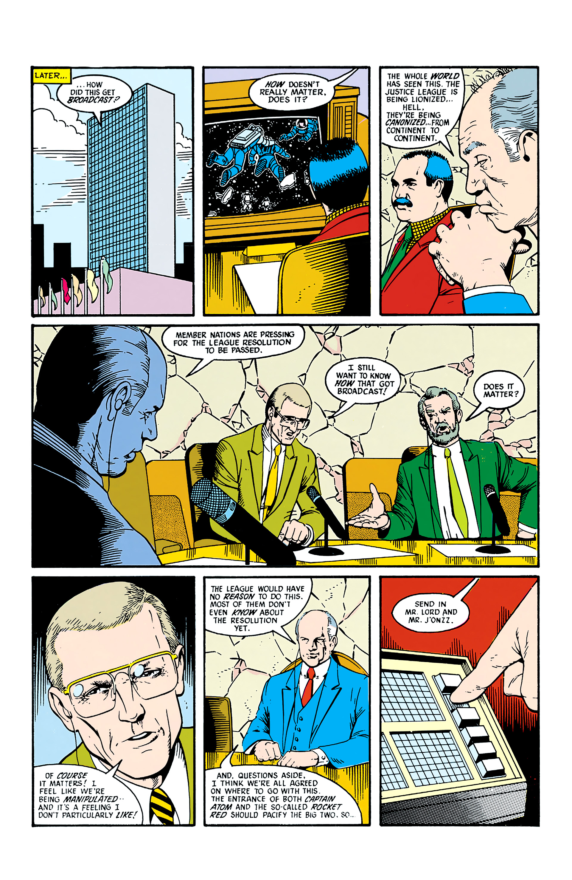 Read online Justice League International (1987) comic -  Issue #7 - 33