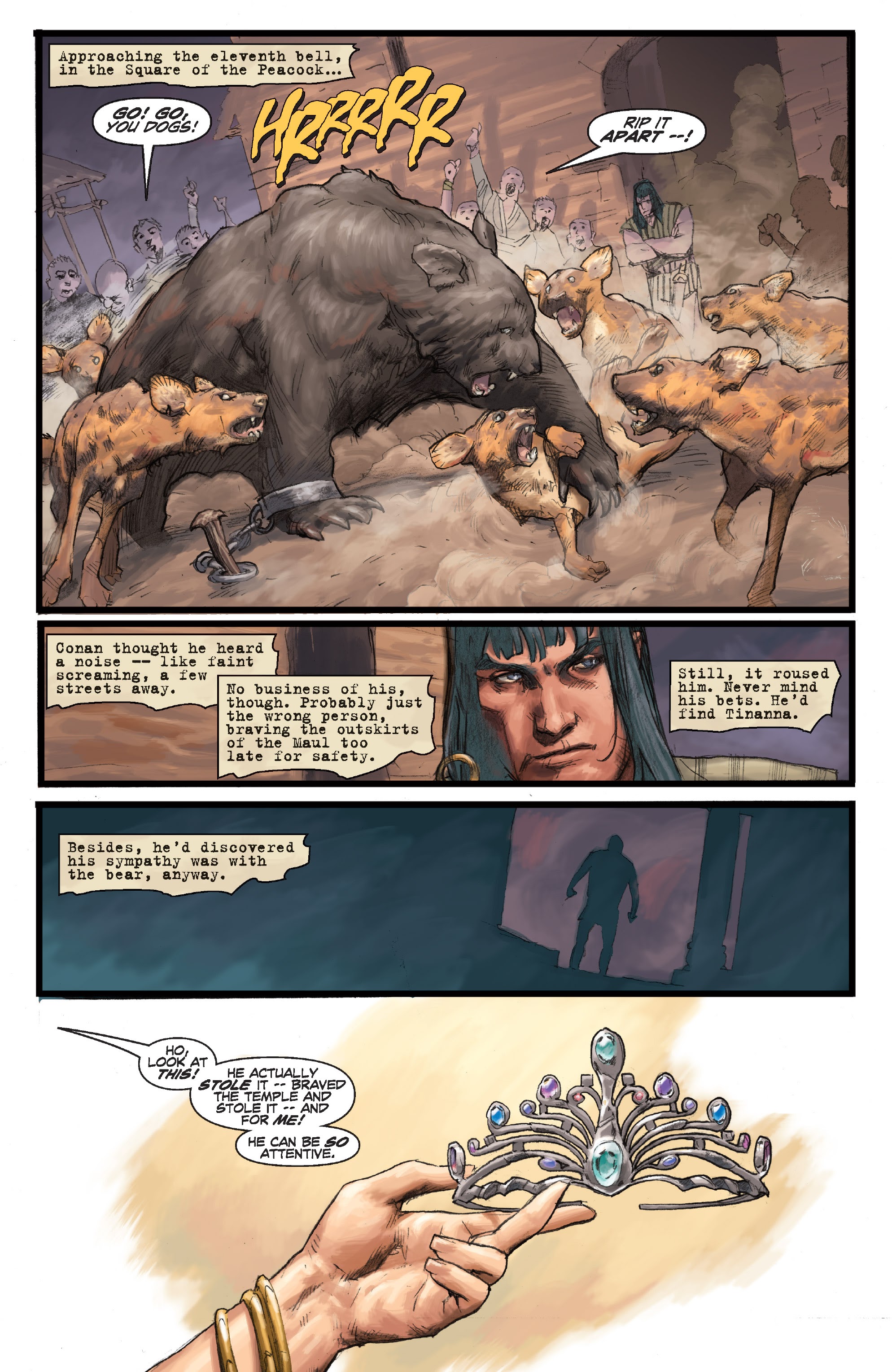 Read online Conan Chronicles Epic Collection comic -  Issue # TPB Out of the Darksome Hills (Part 5) - 51