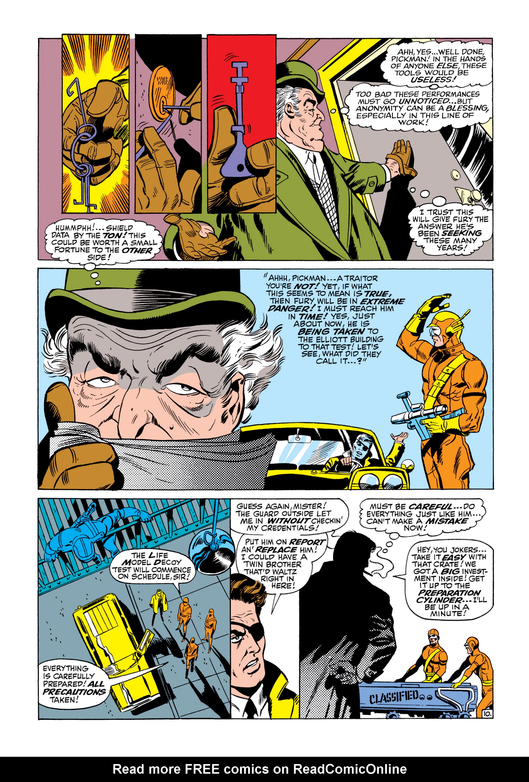 Read online Marvel Masterworks: Nick Fury, Agent of S.H.I.E.L.D. comic -  Issue # TPB 3 (Part 1) - 40