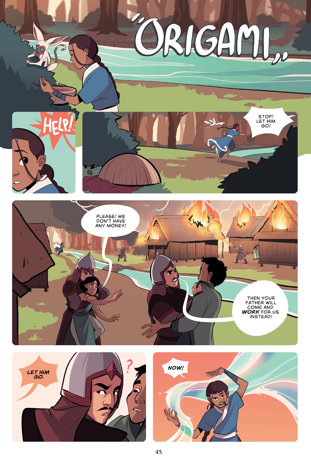 Nickelodeon Avatar: The Last Airbender - Team Avatar Tales issue TPB - Page 46