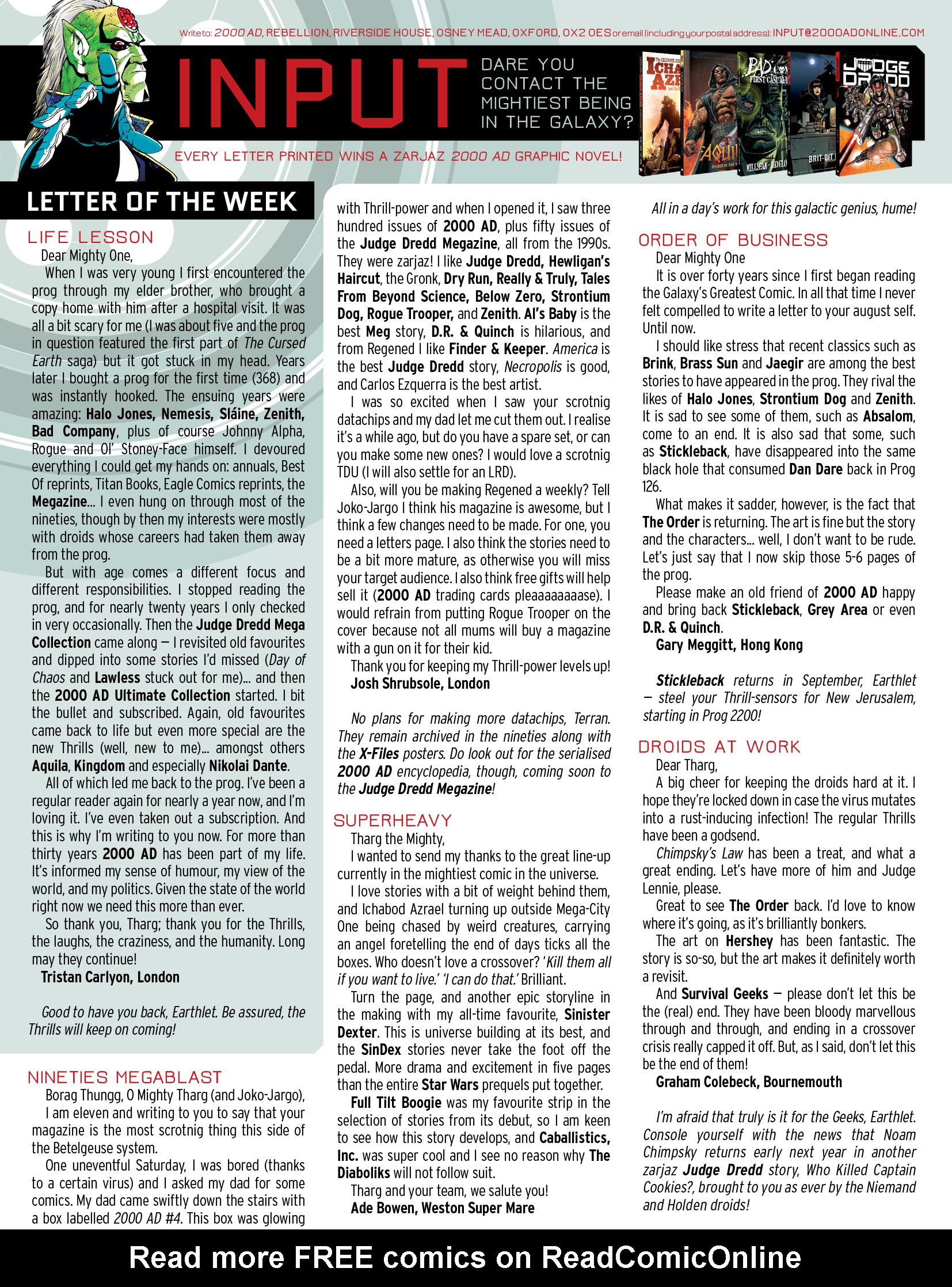 Read online 2000 AD comic -  Issue #2189 - 31