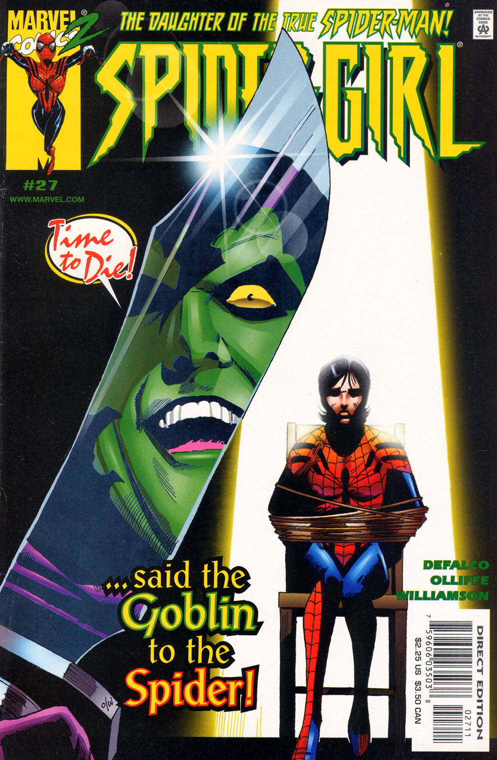Read online Spider-Girl (1998) comic -  Issue #27 - 1