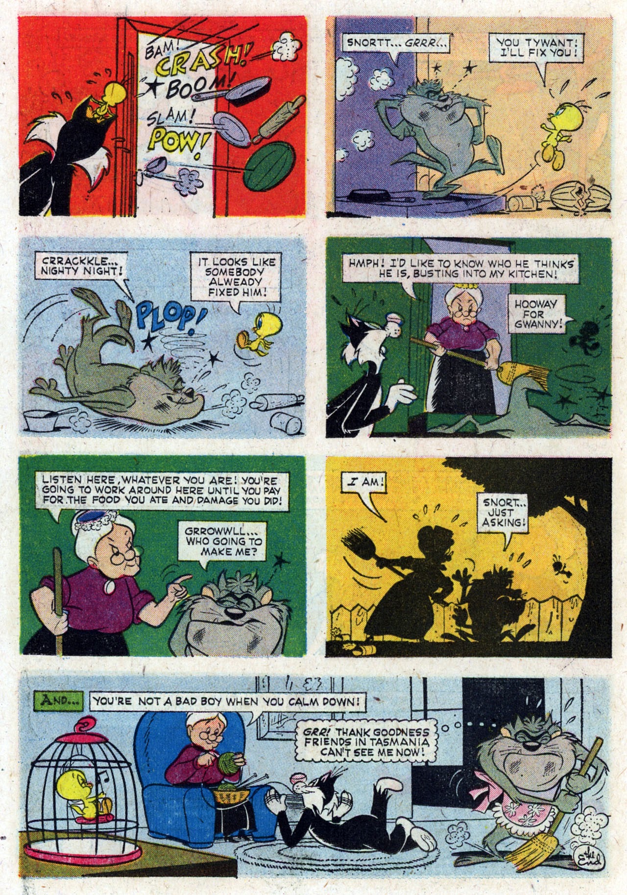 Read online Tasmanian Devil and His Tasty Friends comic -  Issue # Full - 18