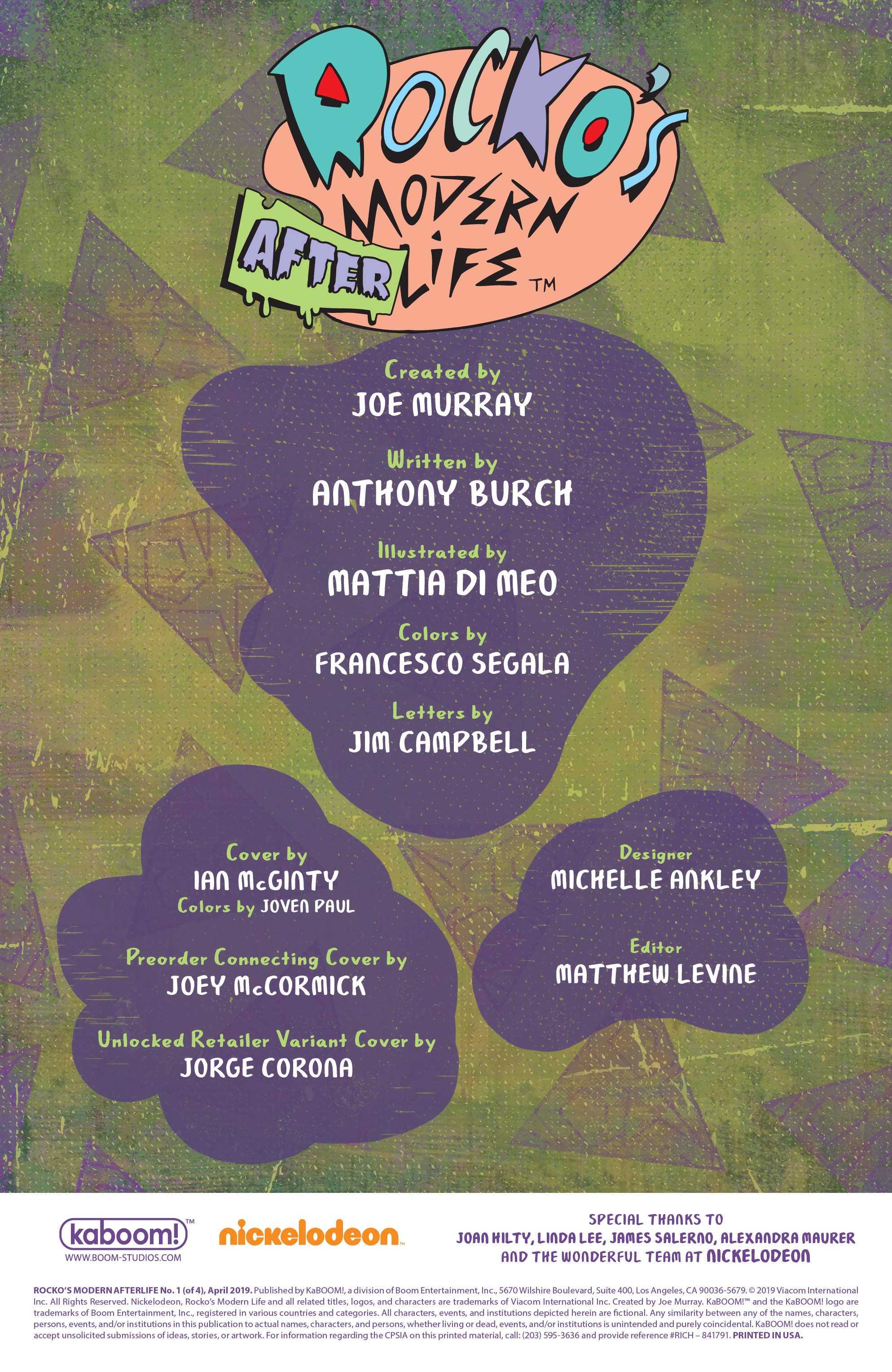 Read online Rocko's Modern Afterlife comic -  Issue #1 - 2