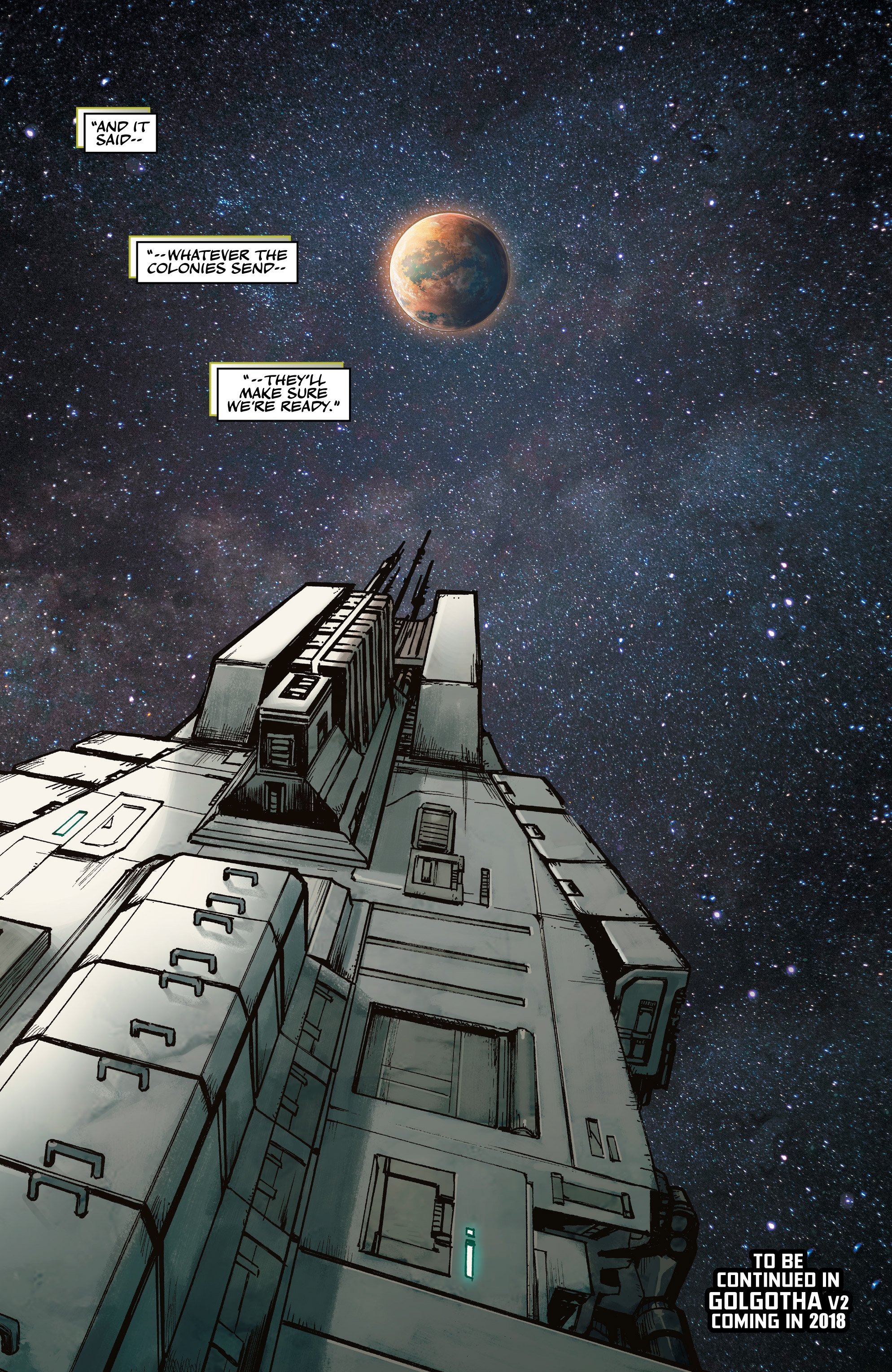 Read online Golgotha comic -  Issue # TPB - 100