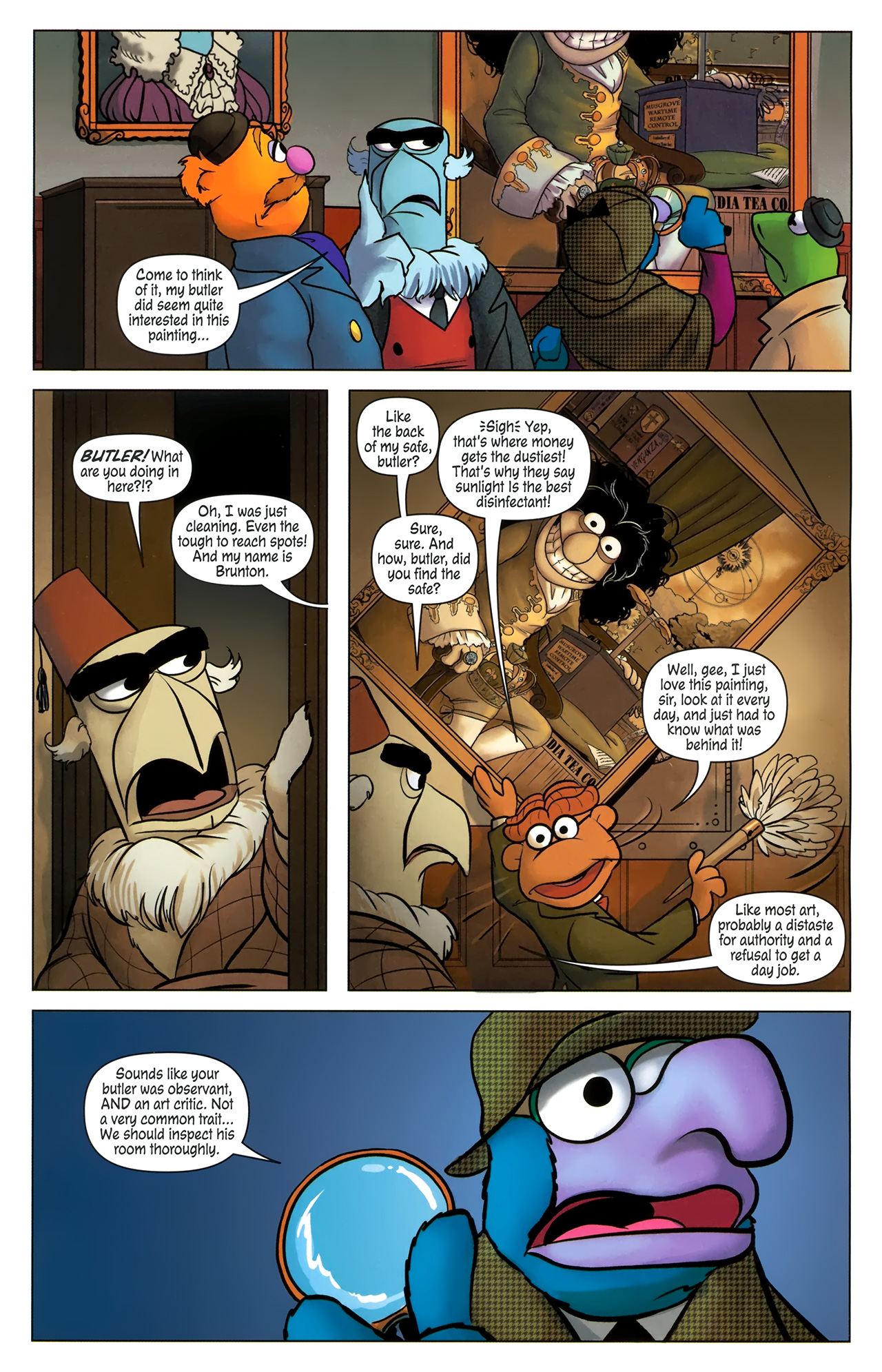 Read online Muppet Sherlock Holmes comic -  Issue #4 - 11