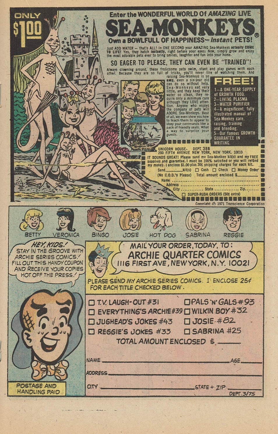 Read online Life With Archie (1958) comic -  Issue #155 - 19