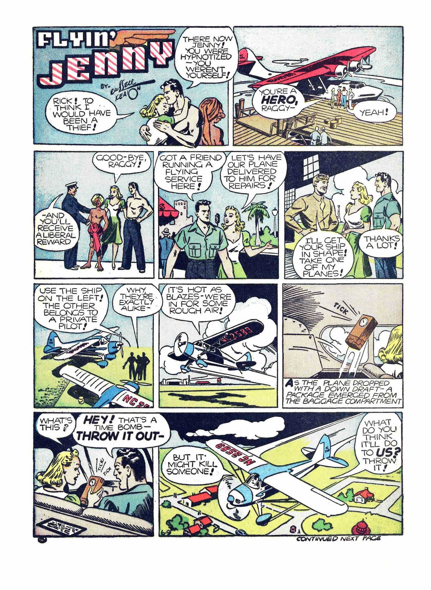 Read online Reg'lar Fellers Heroic Comics comic -  Issue #6 - 12