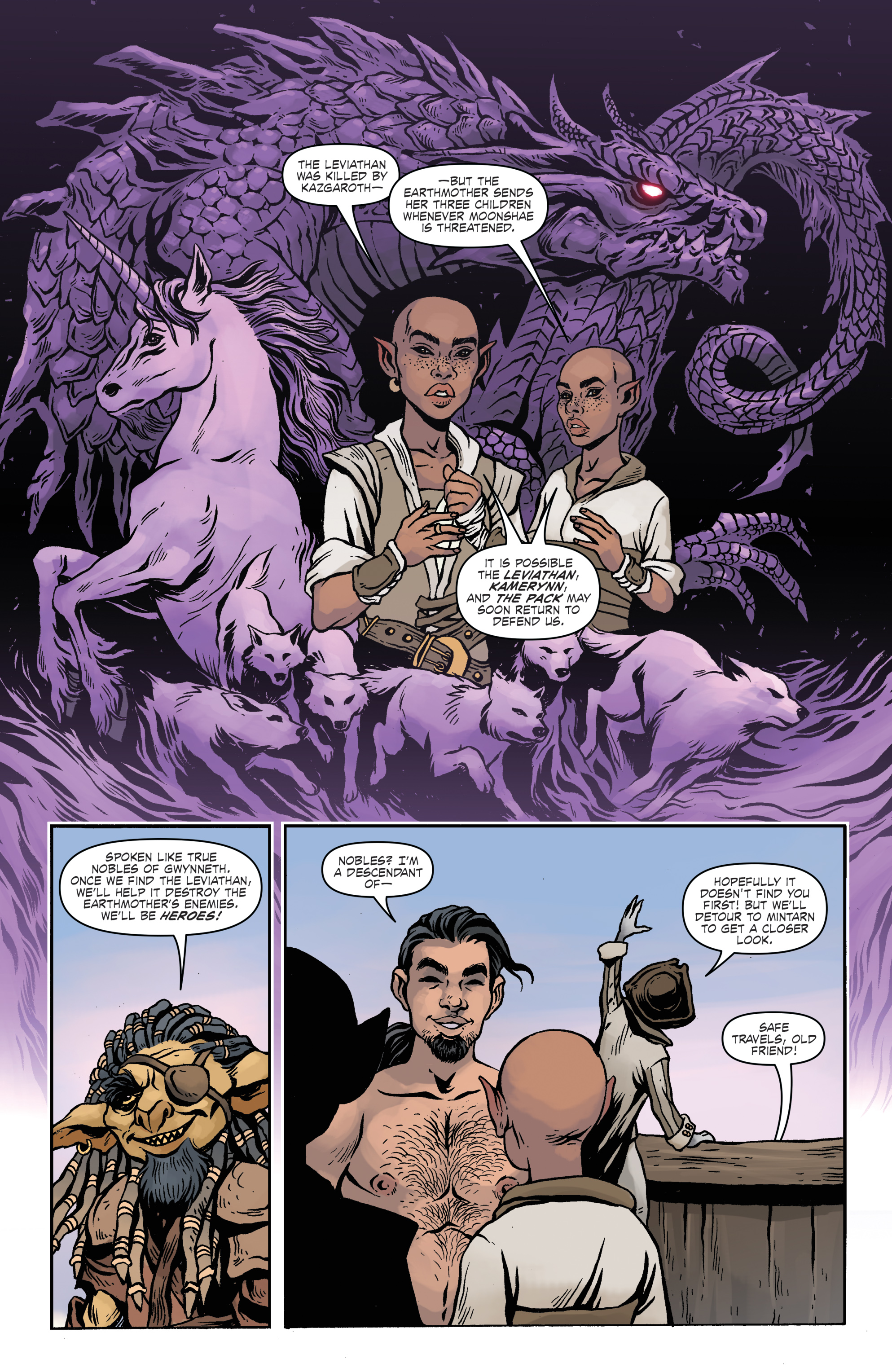 Read online Dungeon & Dragons: A Darkened Wish comic -  Issue # _TPB - 34