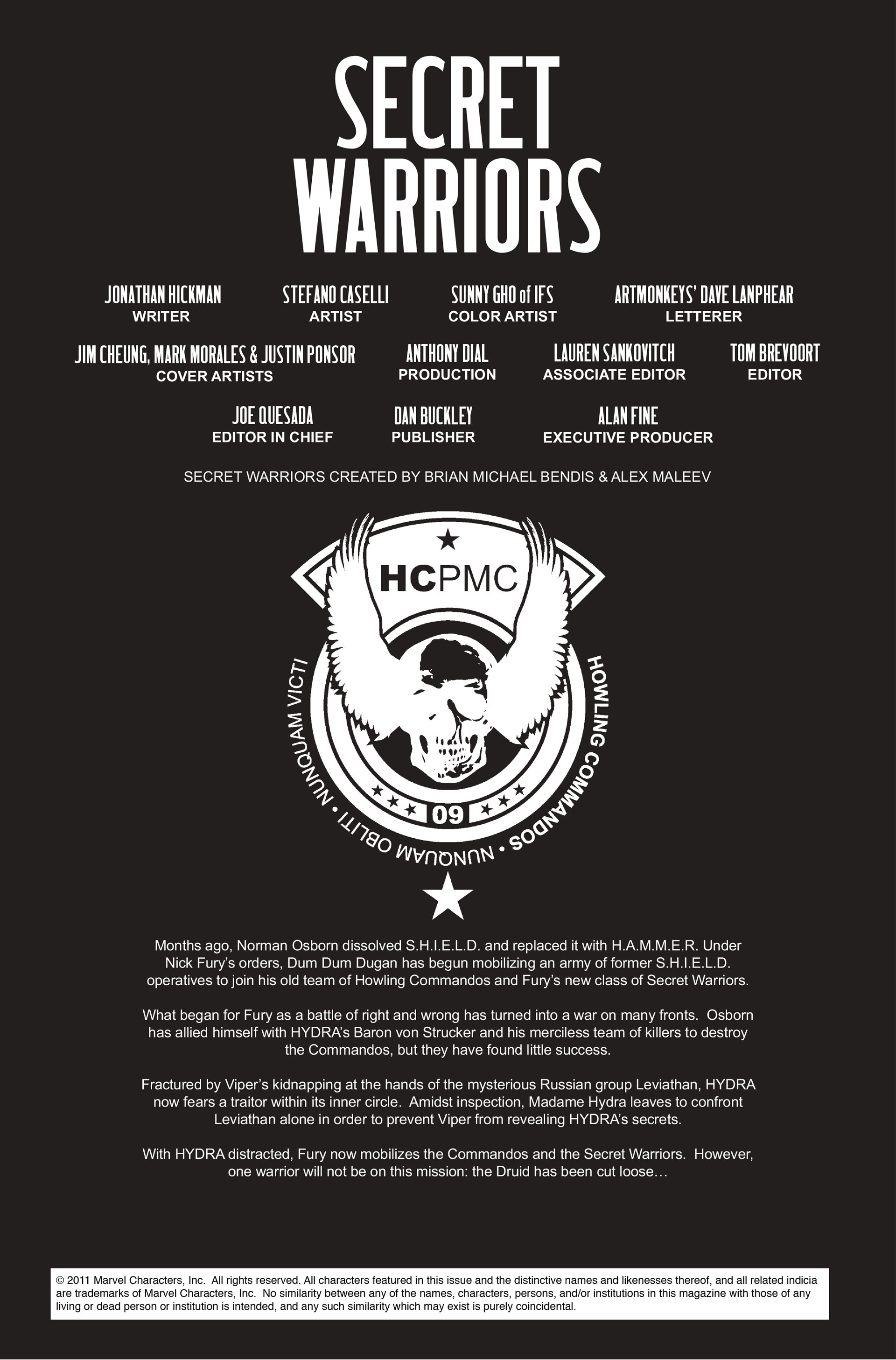 Read online Secret Warriors comic -  Issue #14 - 3