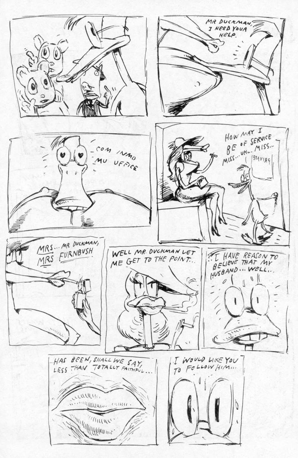 Read online Duckman (1990) comic -  Issue # Full - 25