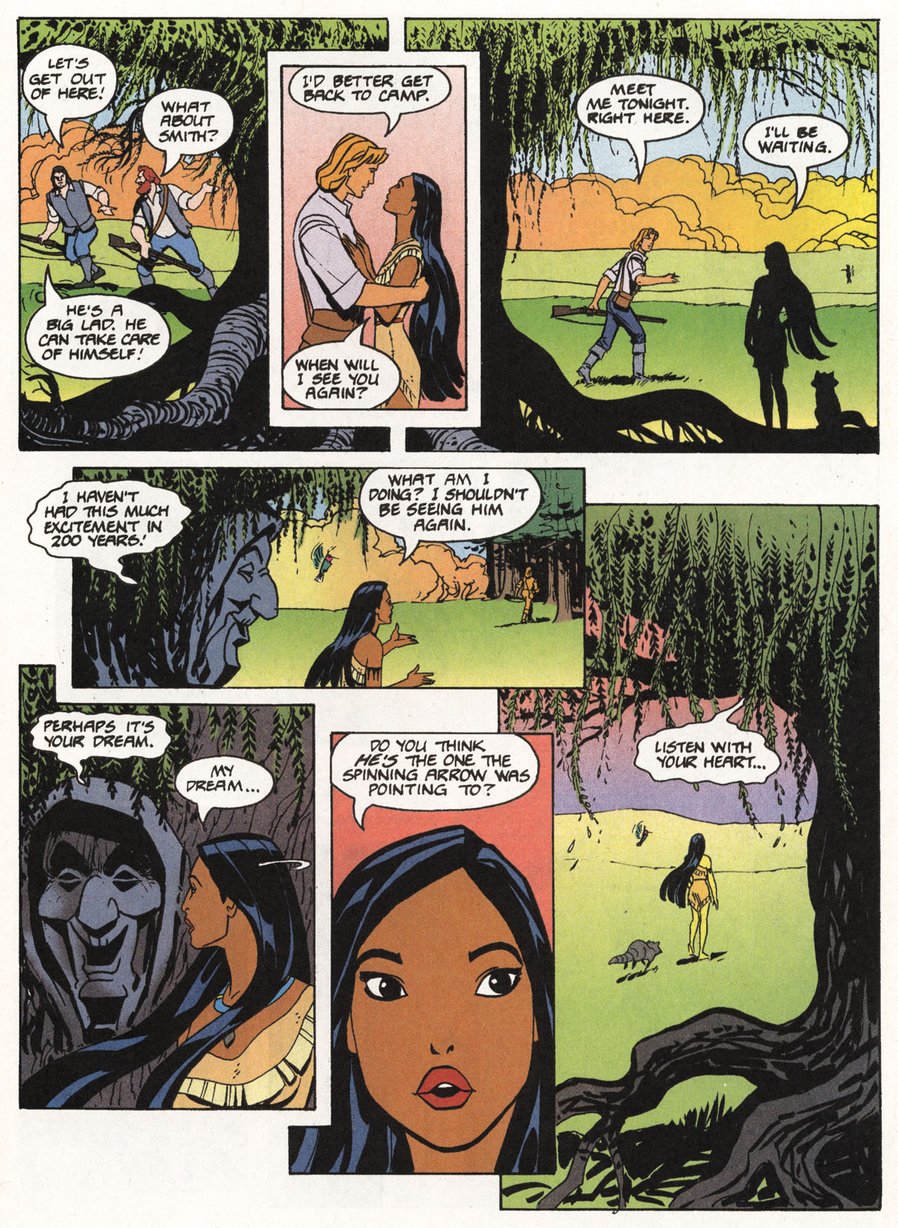 Read online Disney's Pocahontas comic -  Issue #1 - 33