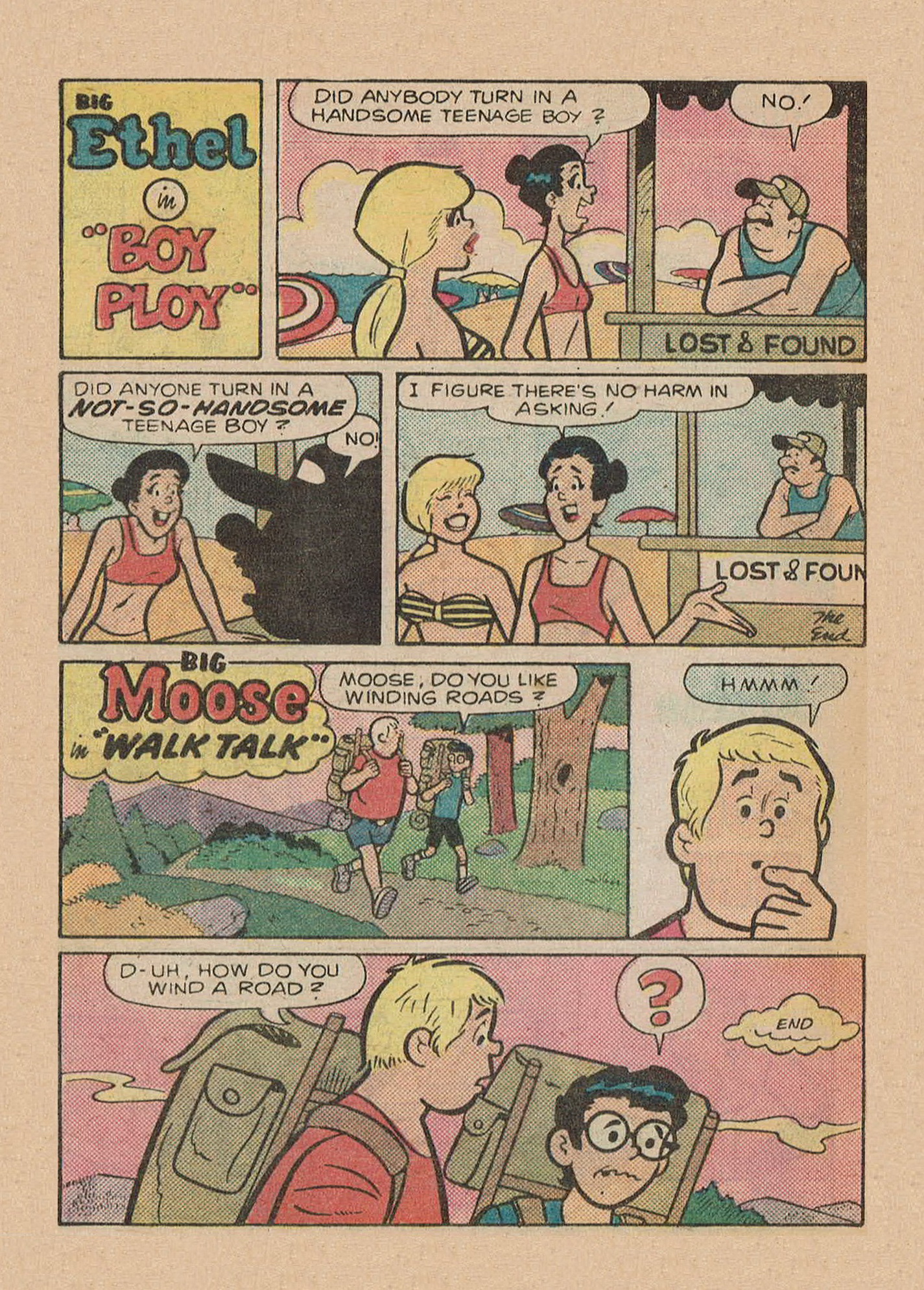 Read online Jughead Jones Comics Digest comic -  Issue #46 - 120