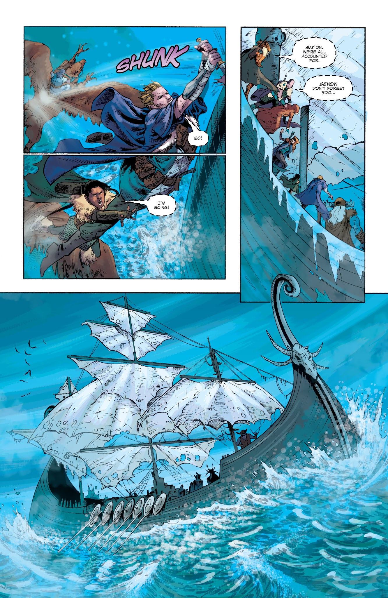 Read online Dungeons & Dragons: Frost Giant's Fury comic -  Issue #4 - 13