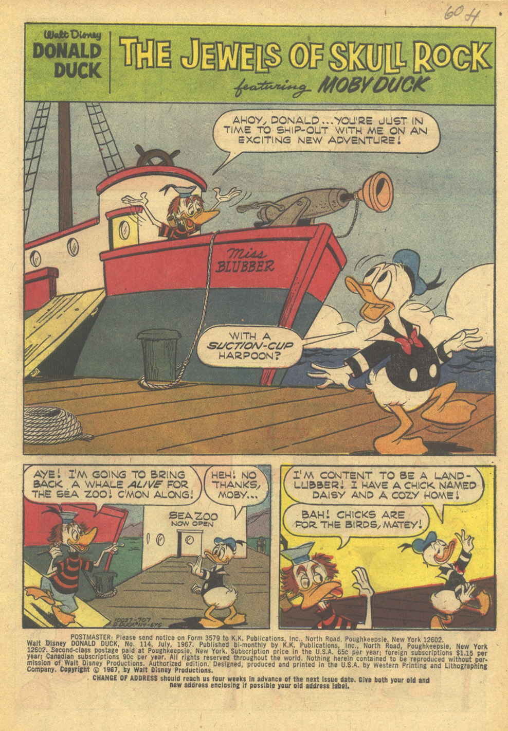 Read online Walt Disney's Donald Duck (1952) comic -  Issue #114 - 3