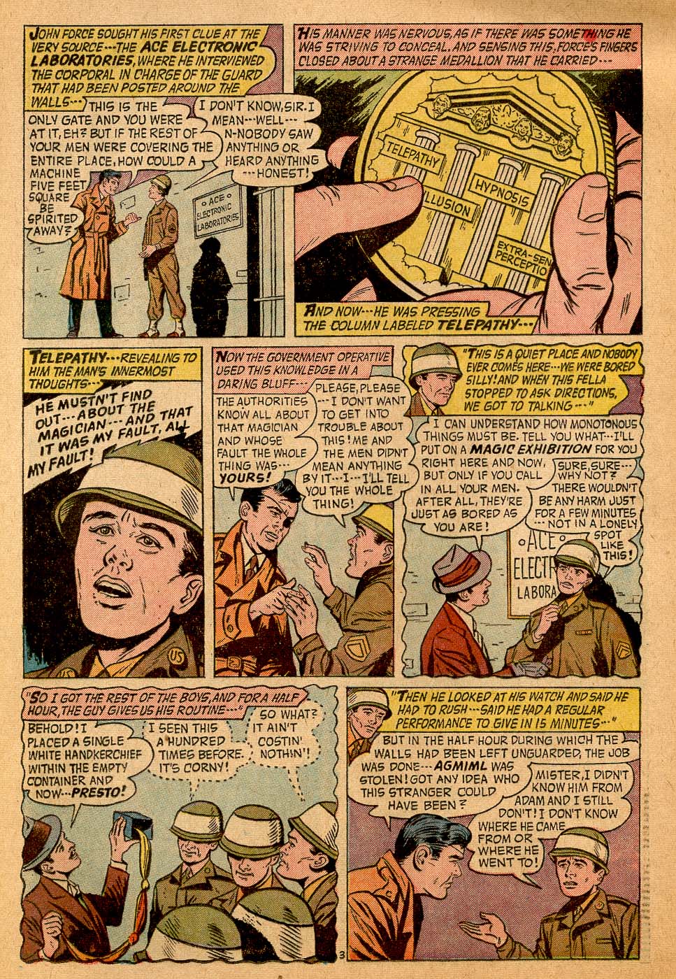 Read online Magic Agent comic -  Issue #1 - 4