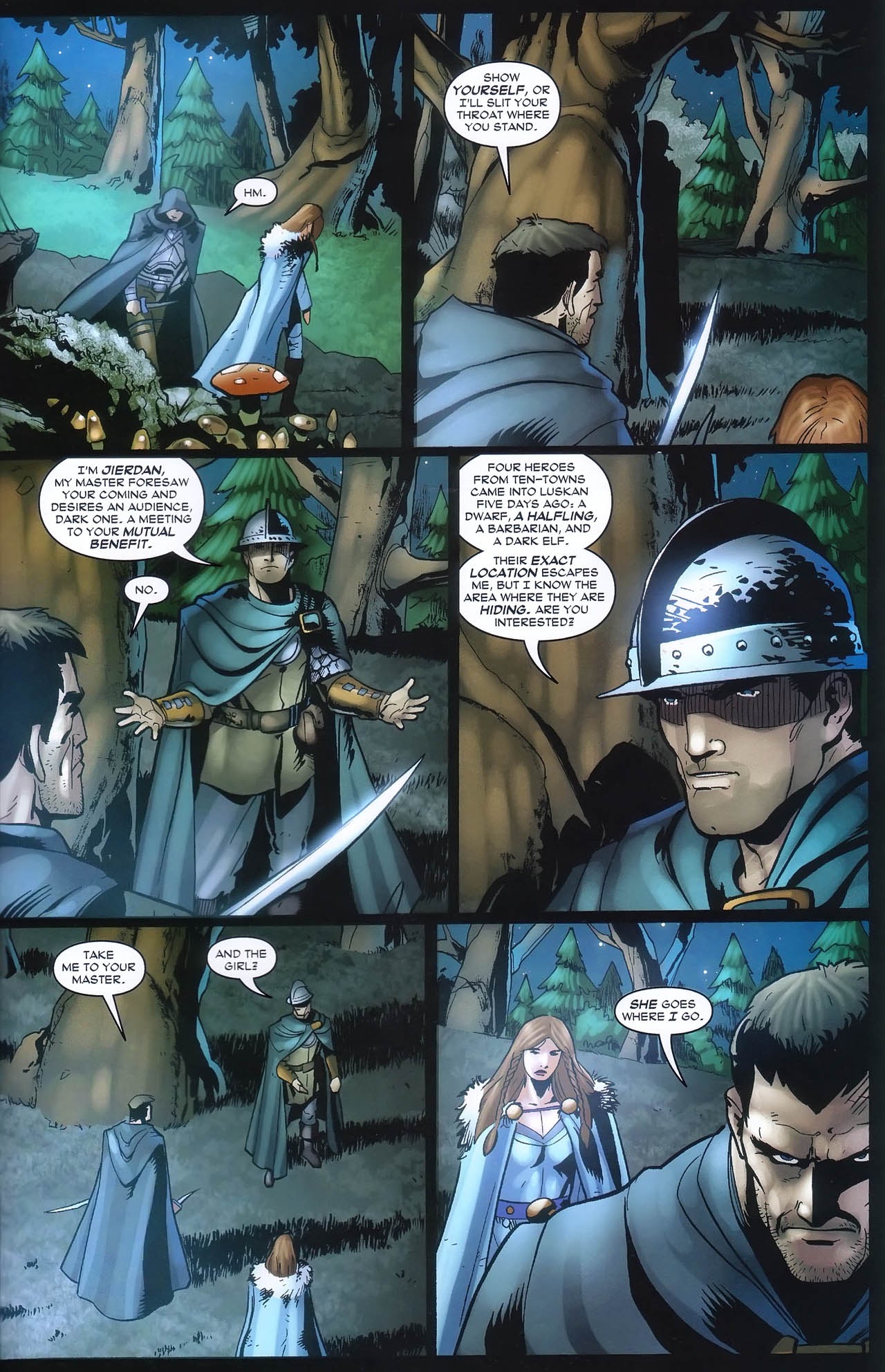 Read online Forgotten Realms: Streams of Silver comic -  Issue #1 - 41