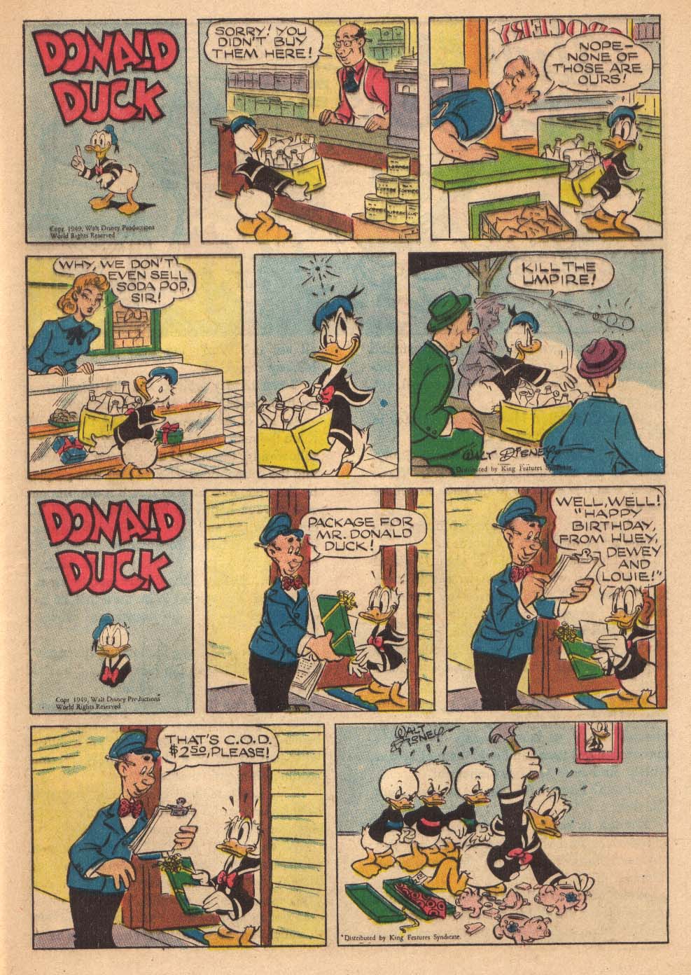 Read online Walt Disney's Comics and Stories comic -  Issue #145 - 37