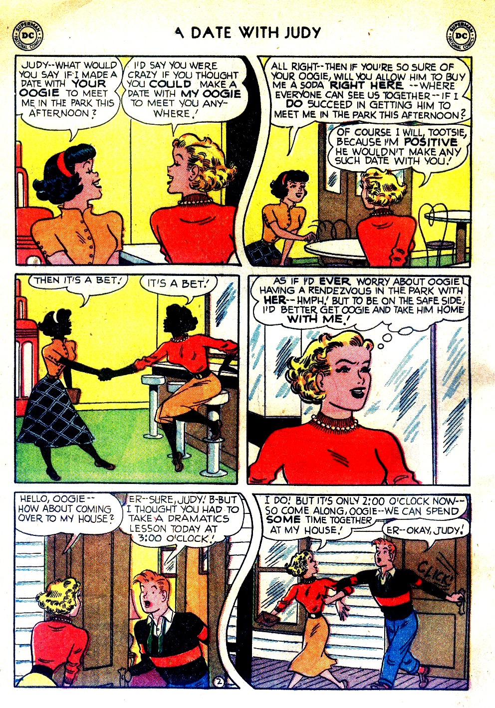 Read online A Date with Judy comic -  Issue #24 - 4