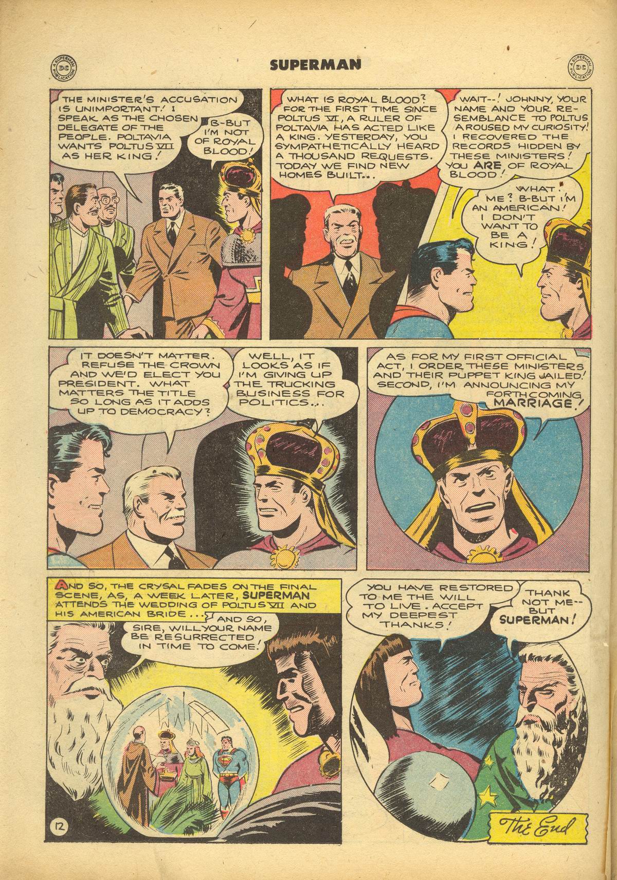 Read online Superman (1939) comic -  Issue #30 - 32