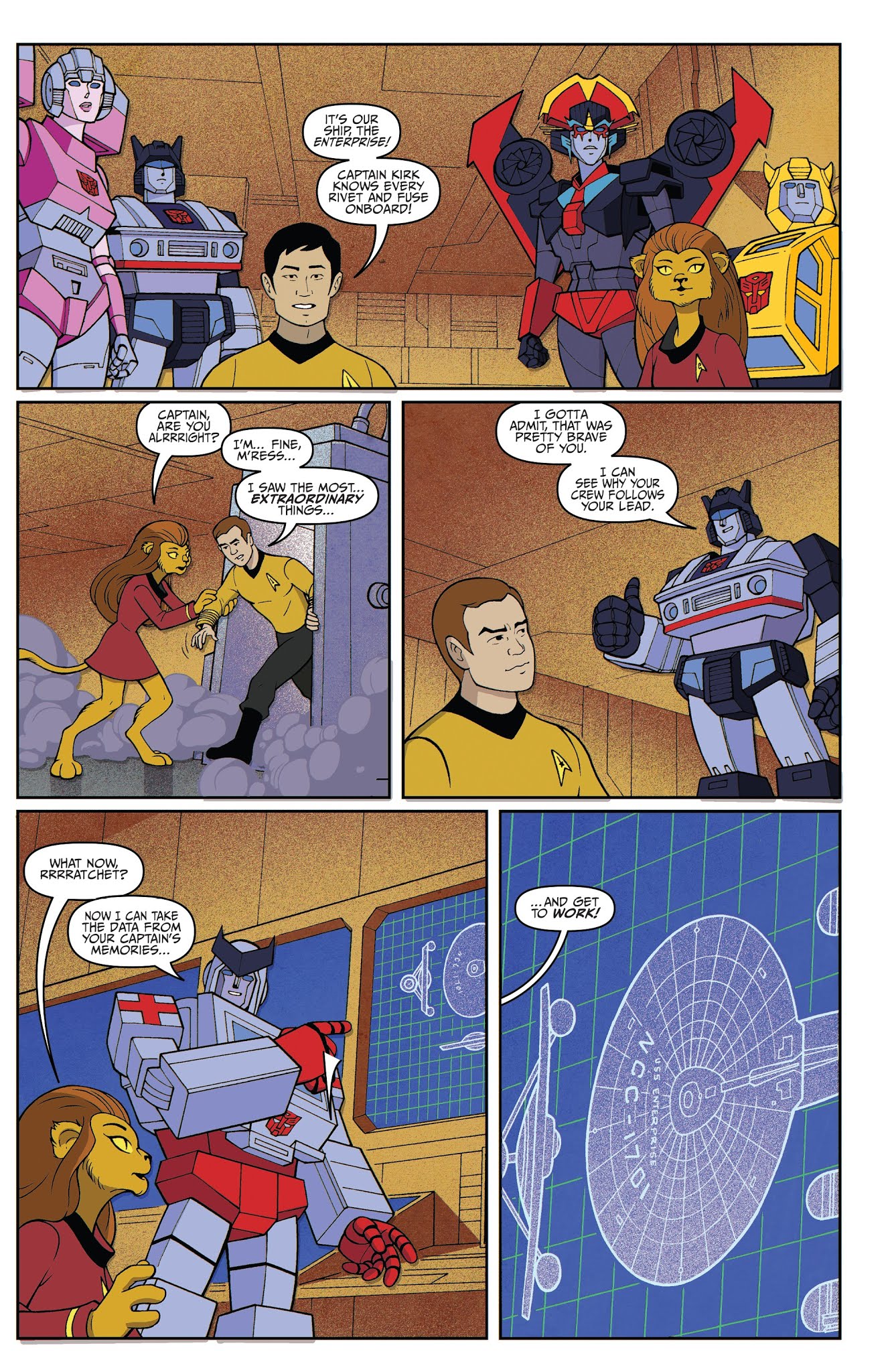 Read online Star Trek vs. Transformers comic -  Issue #3 - 8
