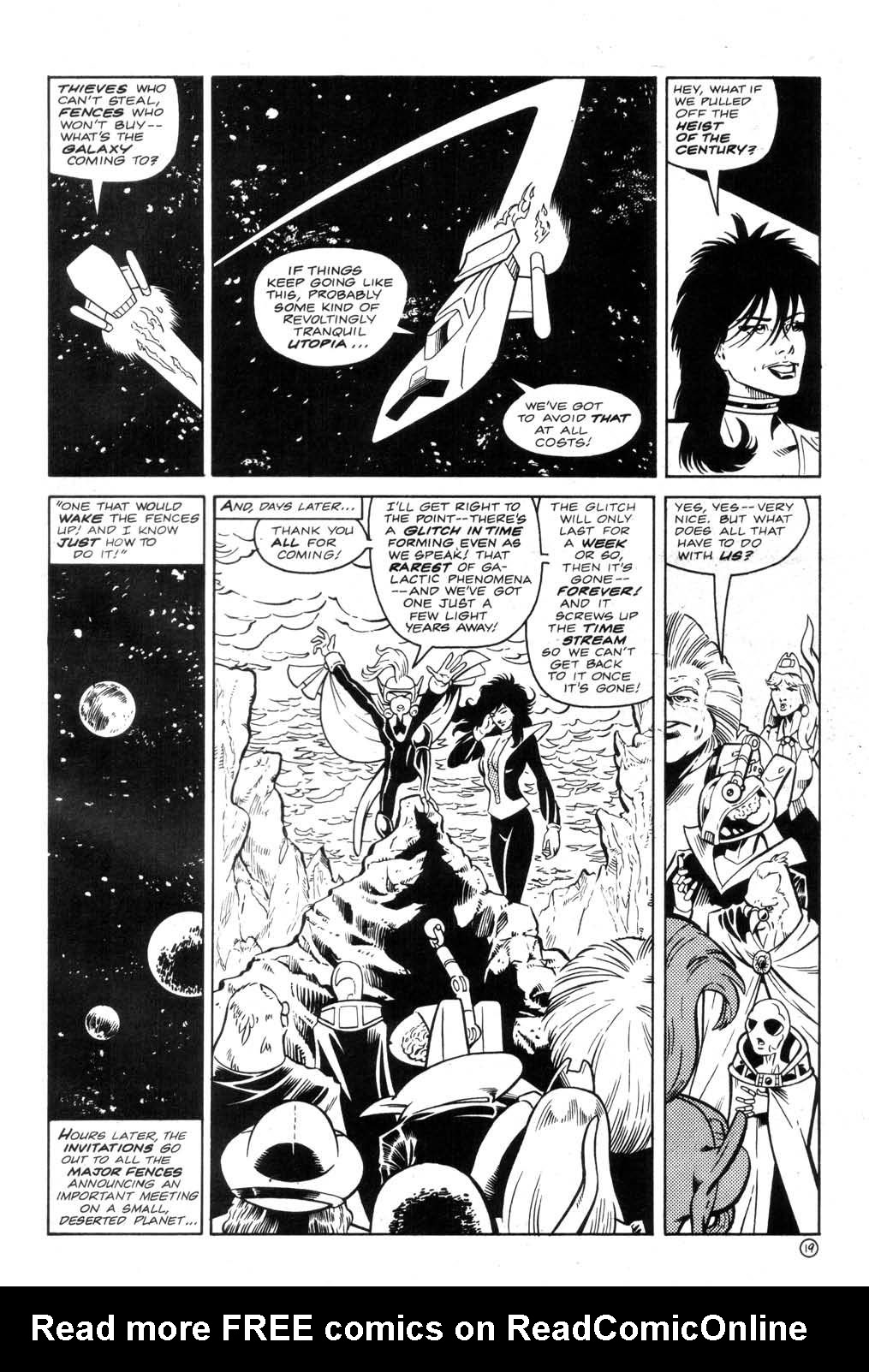 Read online Aristocratic Xtraterrestrial Time-Traveling Thieves comic -  Issue #4 - 21