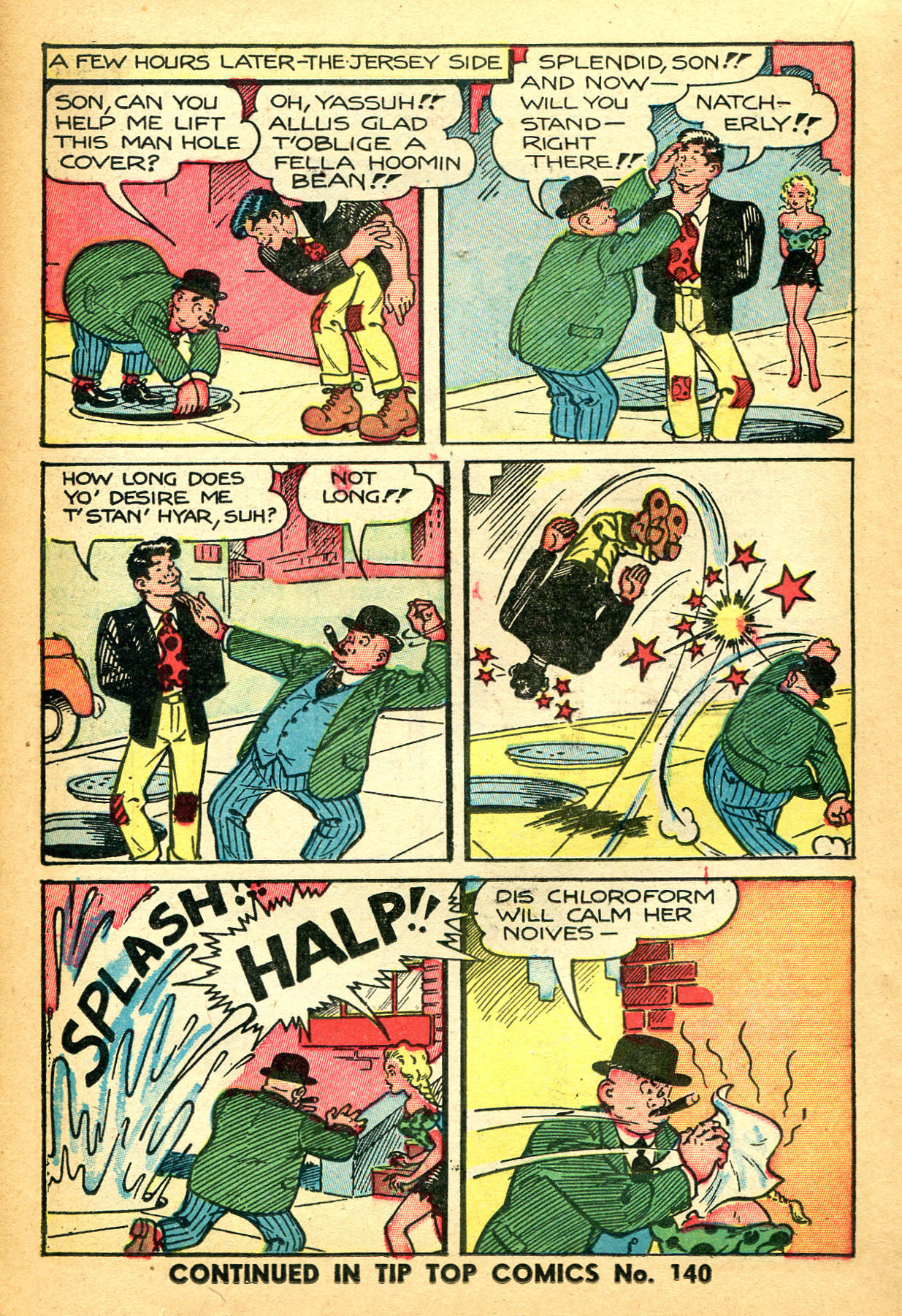 Read online Tip Top Comics comic -  Issue #139 - 32