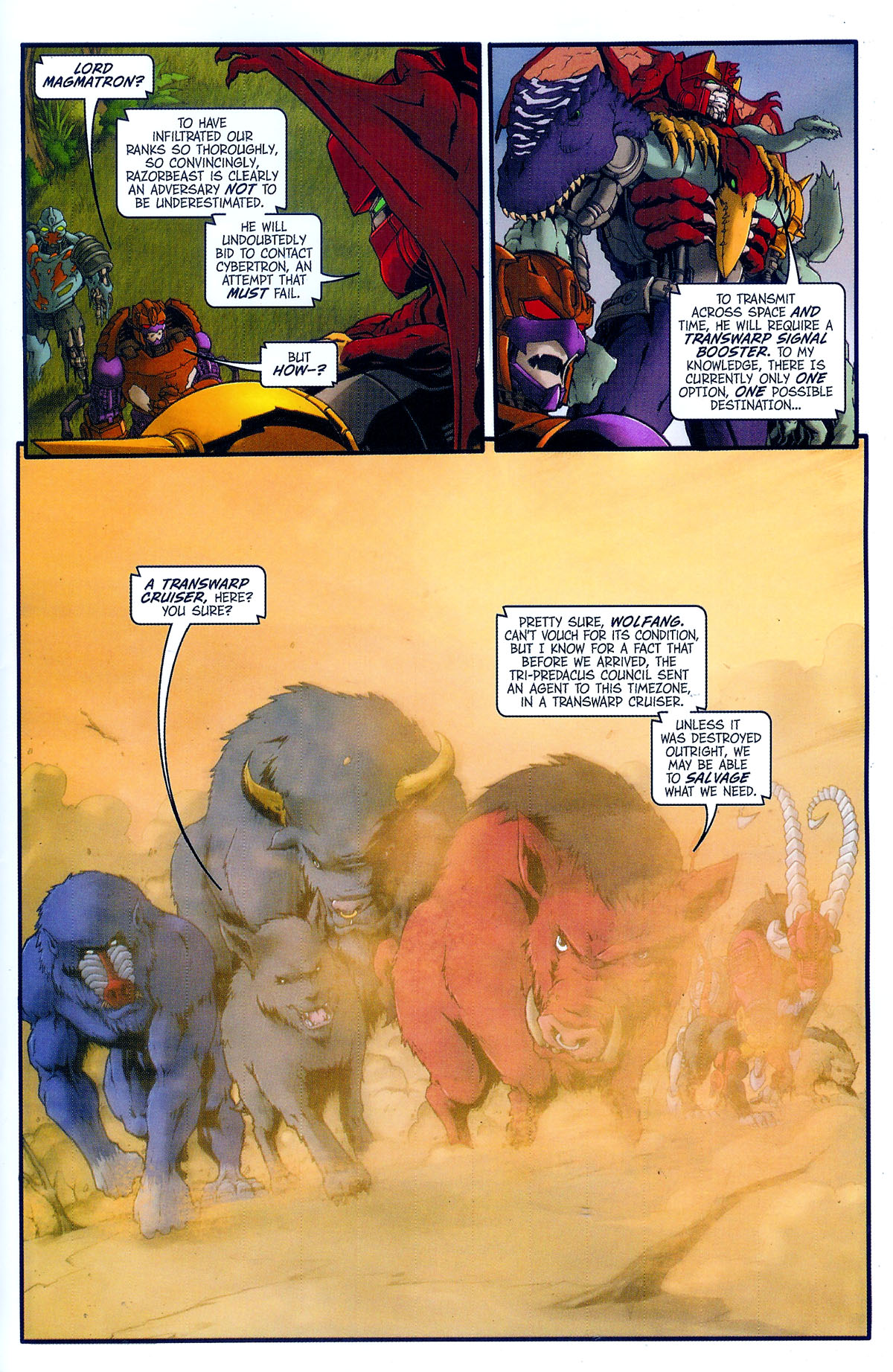 Read online Transformers, Beast Wars: The Gathering comic -  Issue #2 - 6