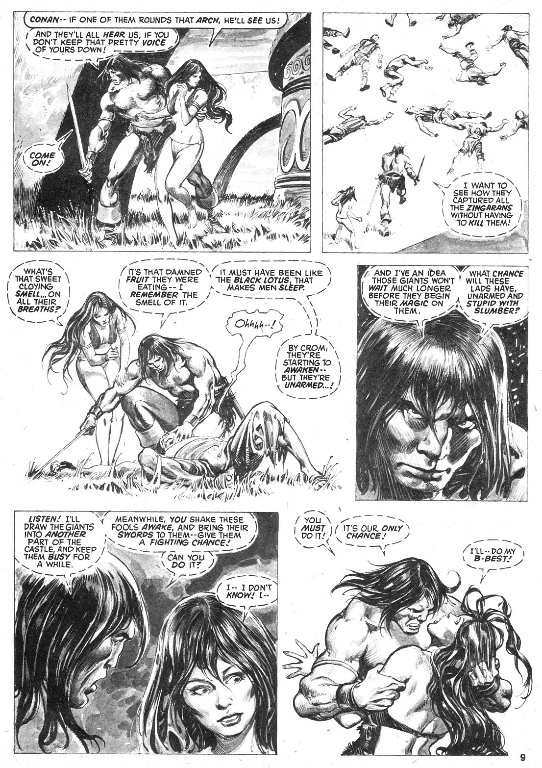 The Savage Sword Of Conan Issue #23 #24 - English 9
