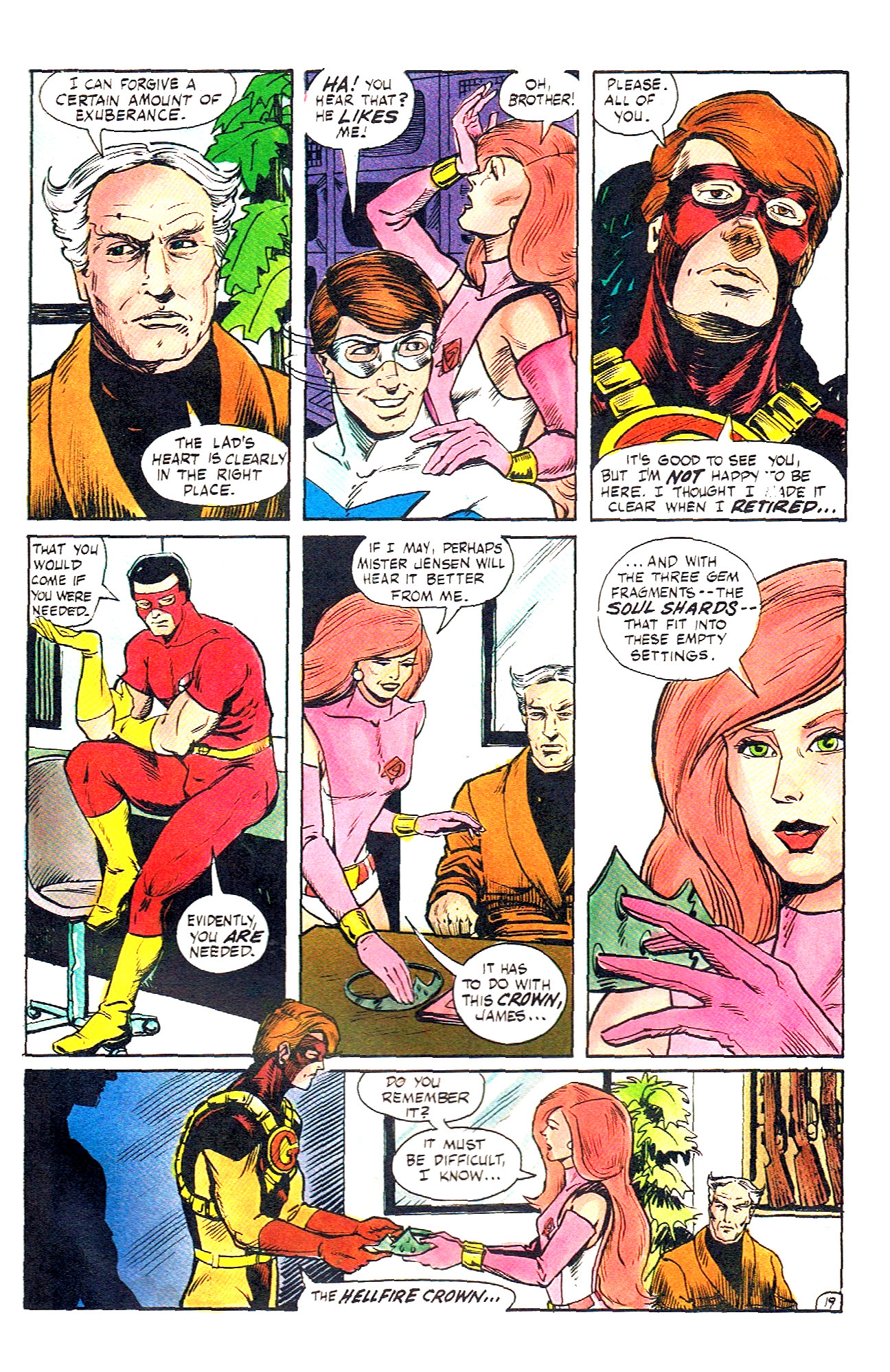 Read online Champions (1986) comic -  Issue #1 - 21