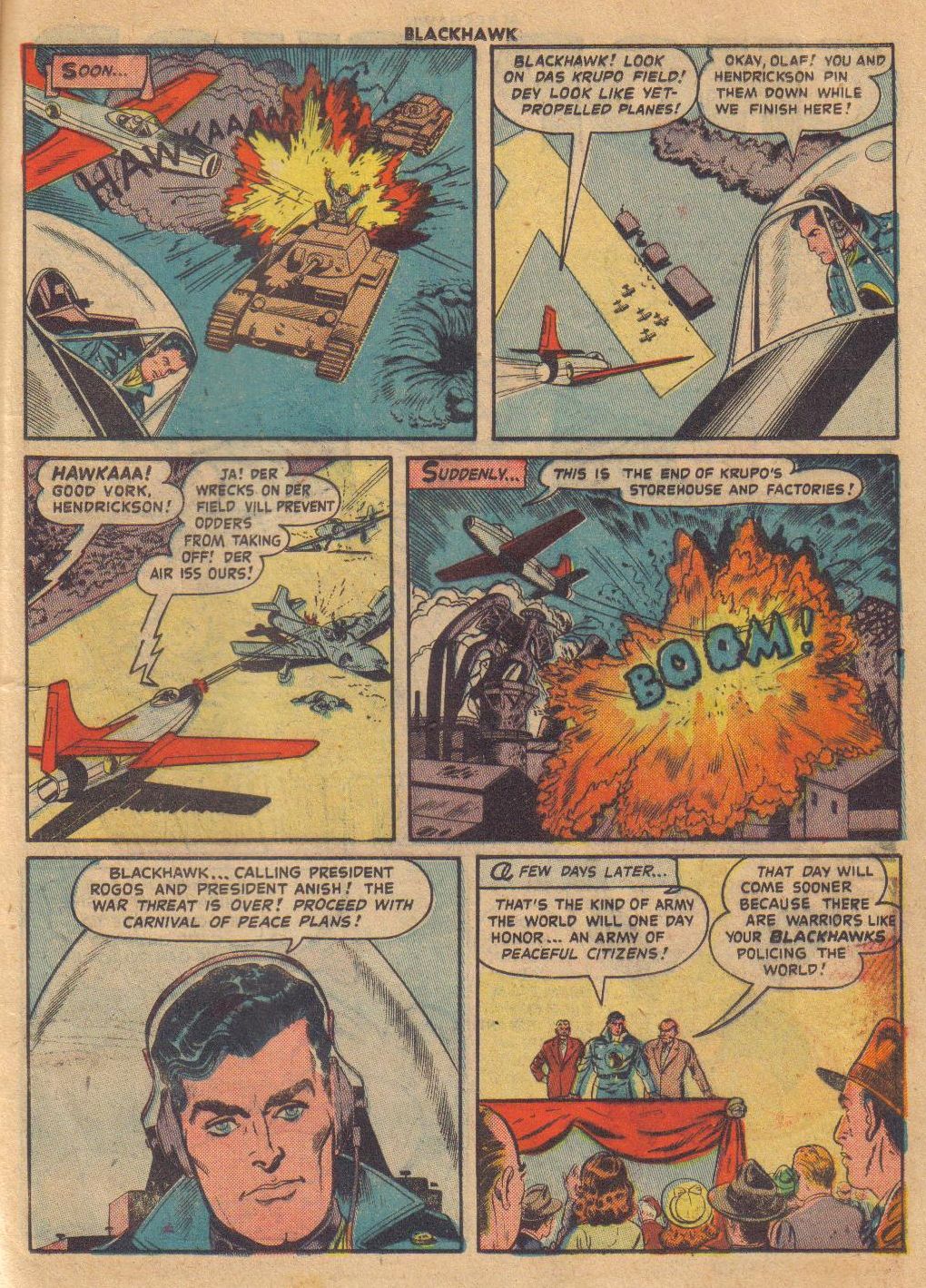 Read online Blackhawk (1957) comic -  Issue #27 - 13