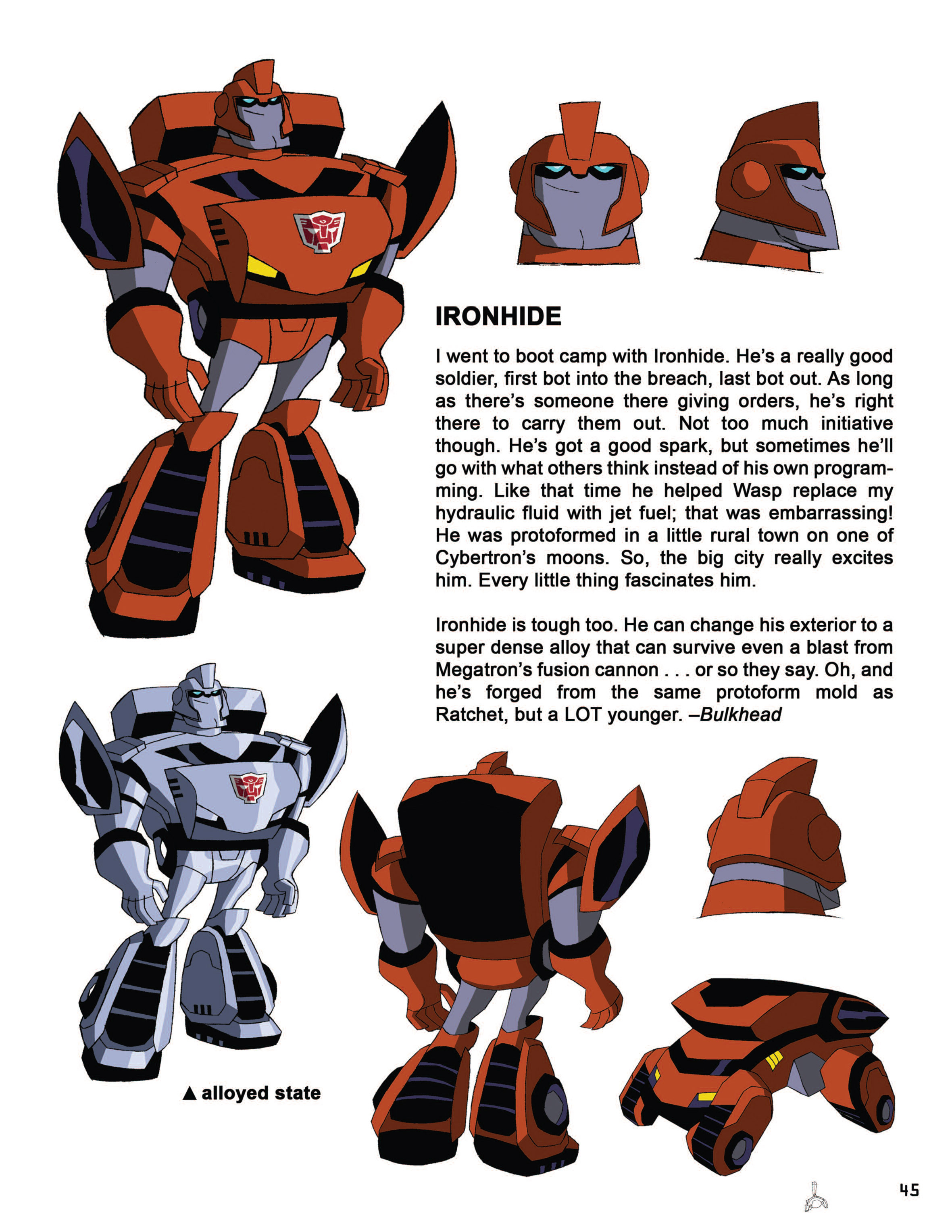Read online Transformers Animated: The Allspark Almanac comic -  Issue # TPB 1 - 46