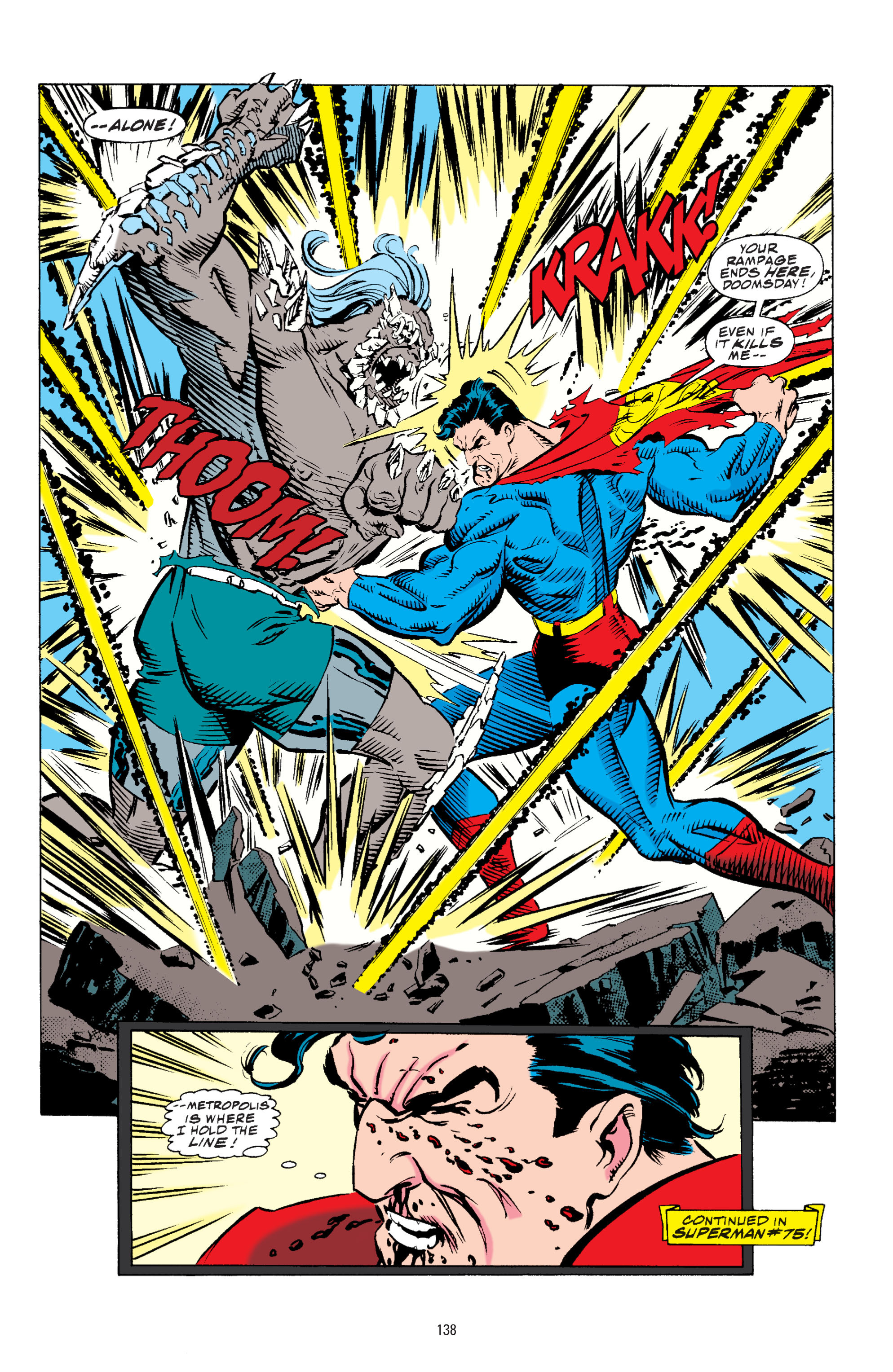 Read online Superman: The Death of Superman comic -  Issue # Full - 134