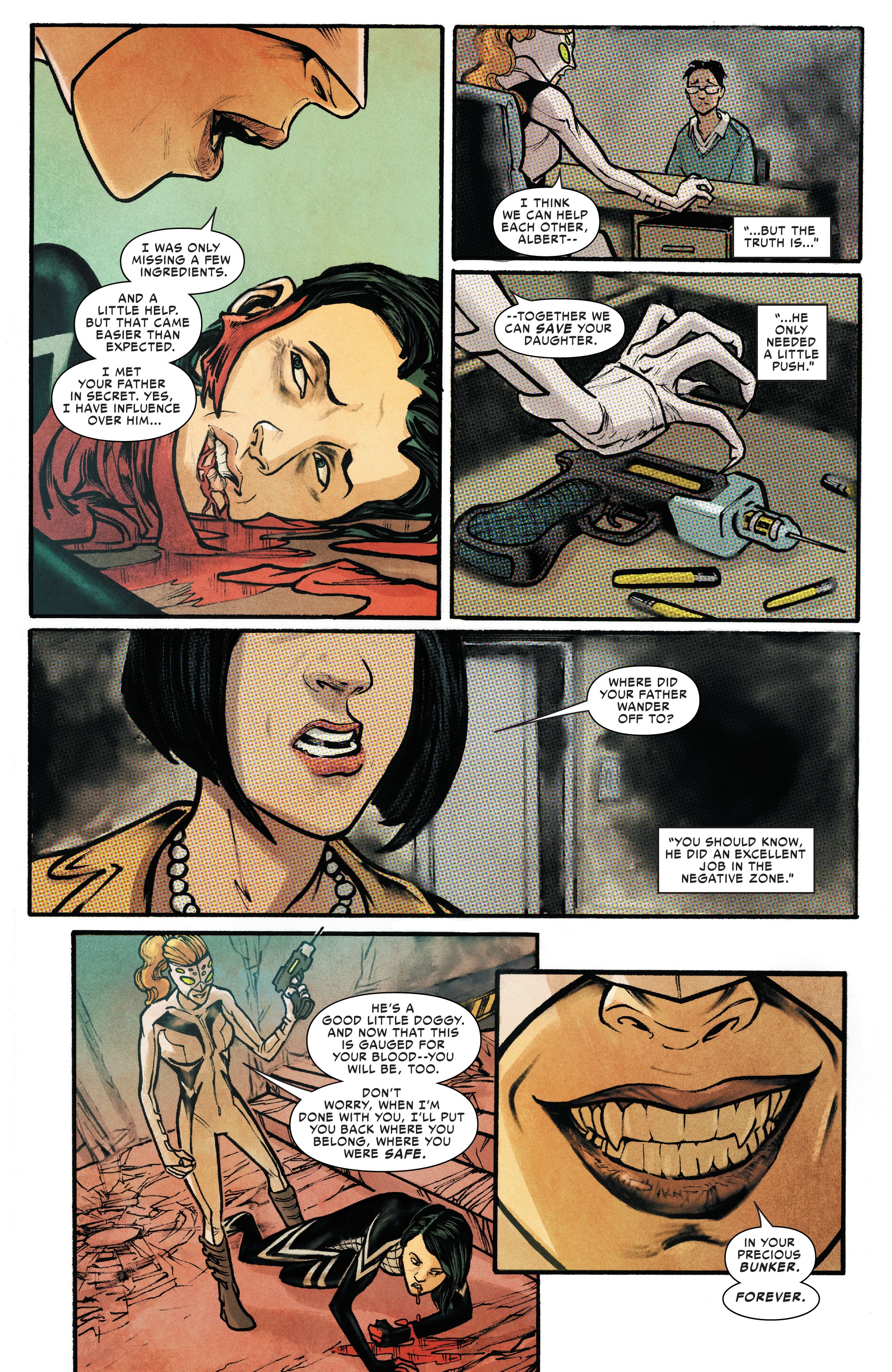 Read online Silk: Out of the Spider-Verse comic -  Issue # TPB 3 (Part 2) - 115