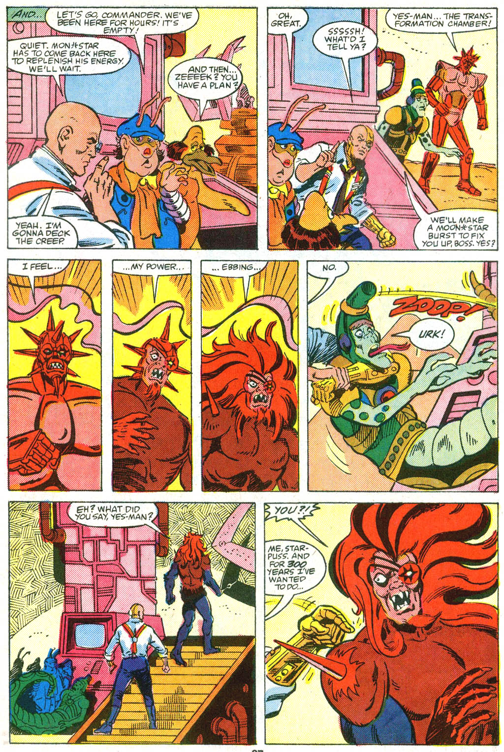 Read online SilverHawks comic -  Issue #6 - 21