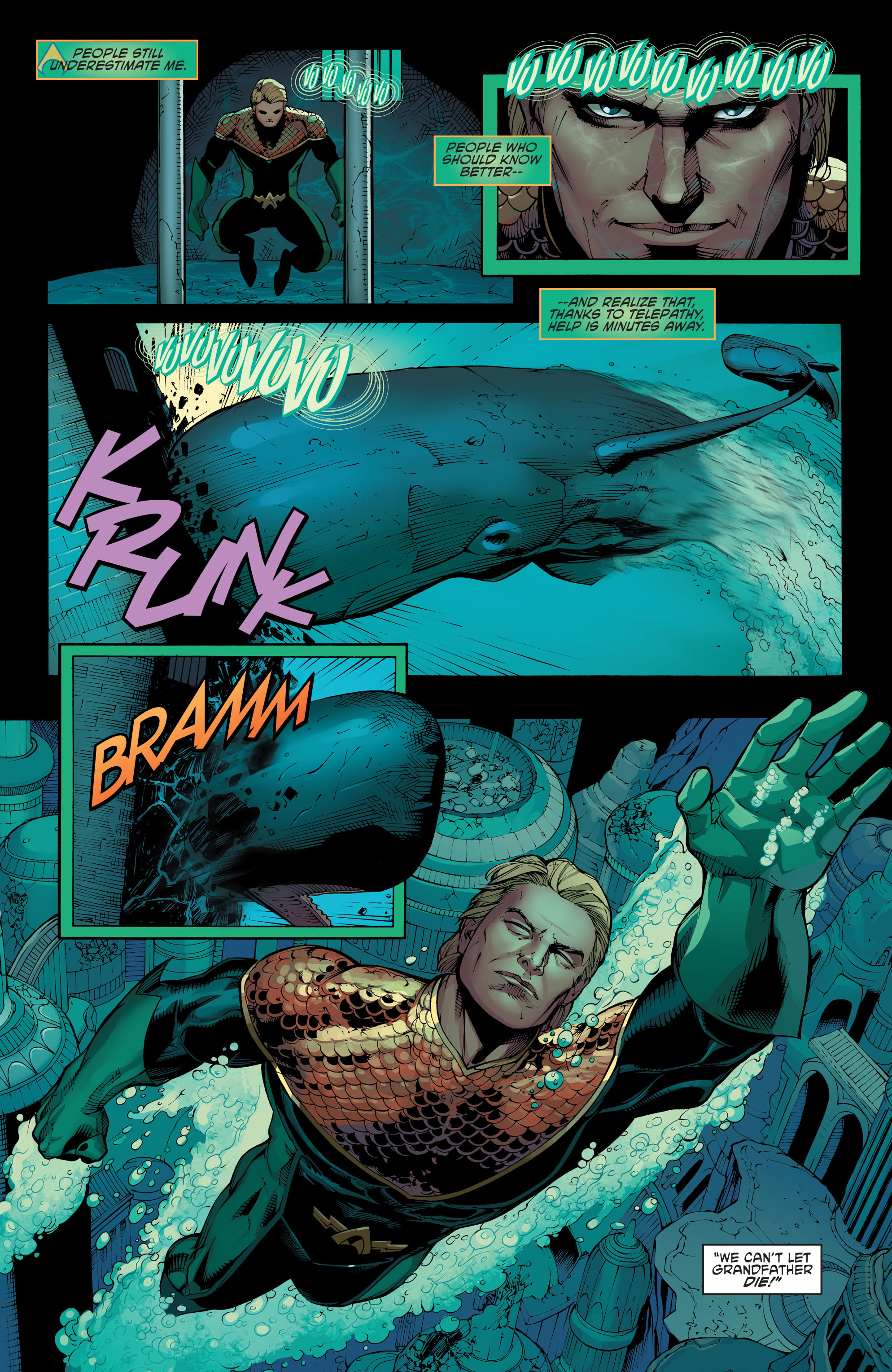Read online Aquaman and the Others: Futures End comic -  Issue #Aquaman and the Others: Futures End Full - 13