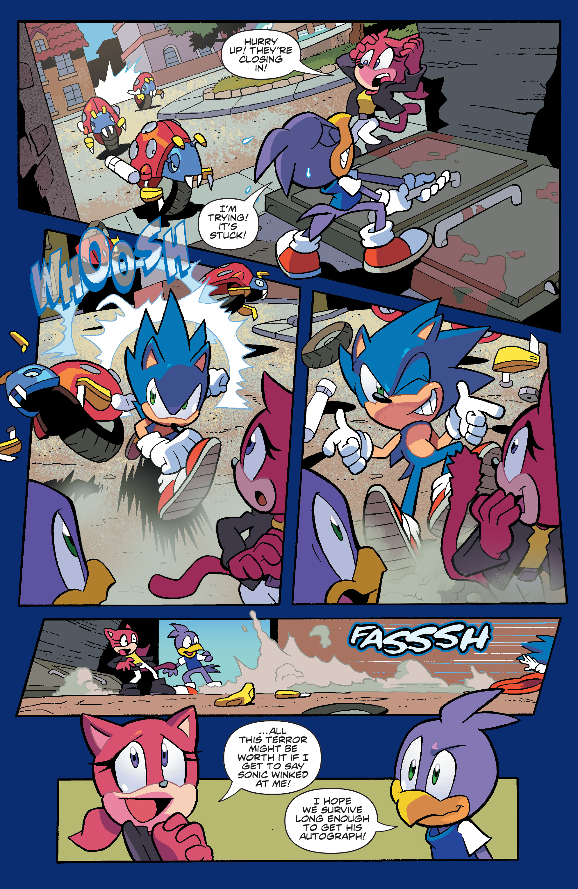Read online Sonic the Hedgehog (2018) comic -  Issue # _5th Anniversary Edition - 8